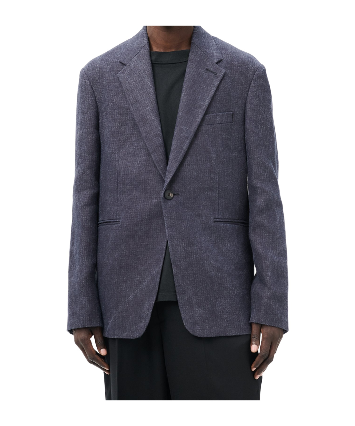 Our Legacy Unconstructed Shinjuku Blazer In Charcoal-grey