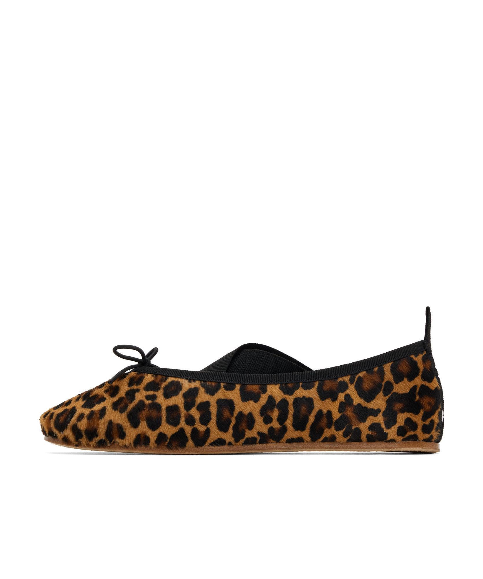 Repetto Brown Gianna Ballerina Flats In Black