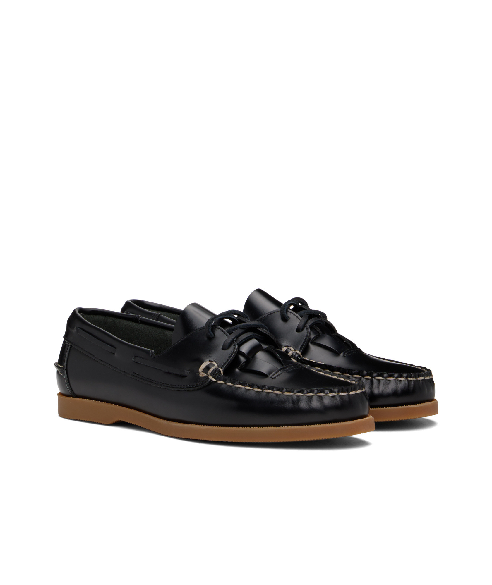 Hereu Saler Nautic Loafers In Black
