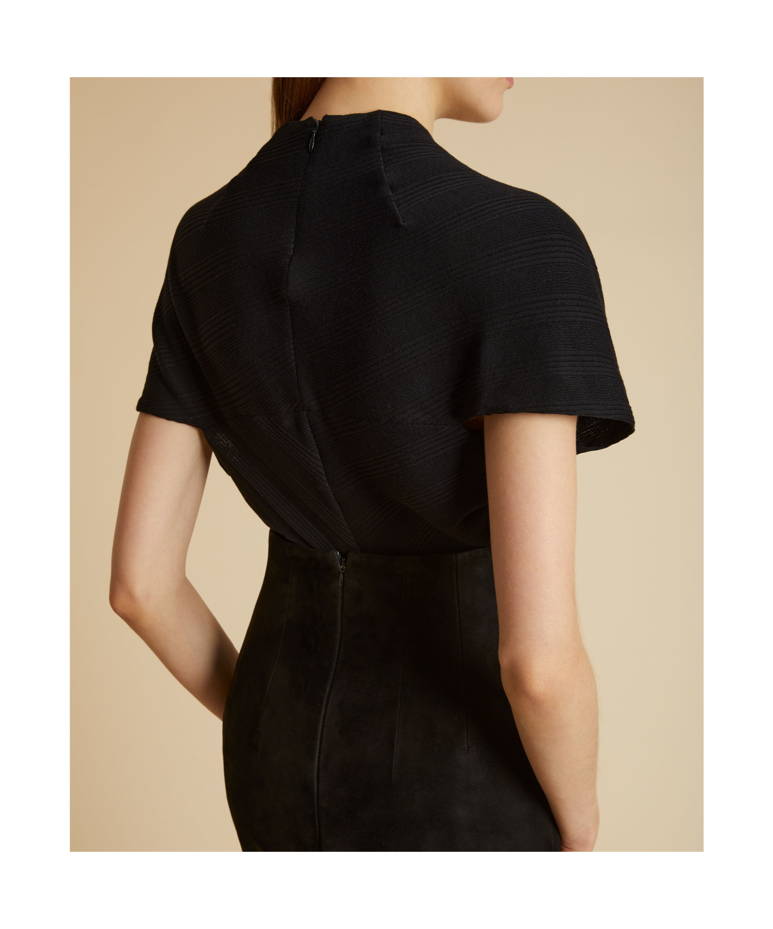 Khaite The Helene Ribbed T-shirt In Black