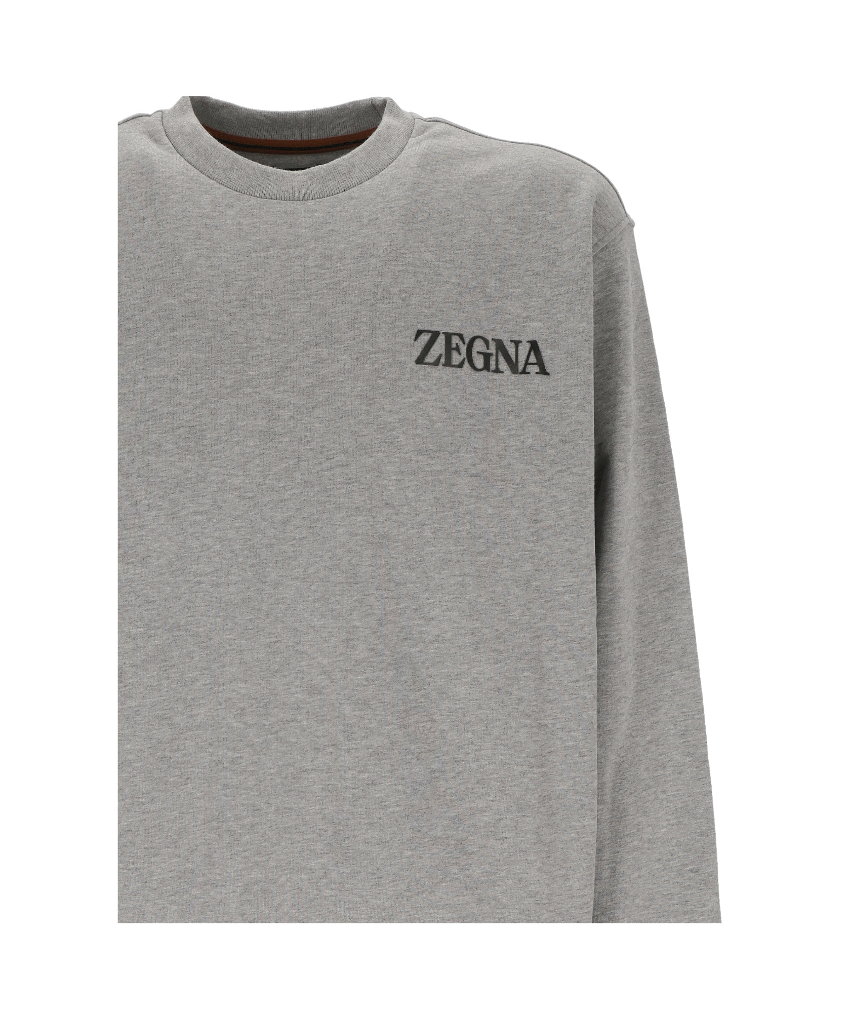 ZEGNA CREW NECK LONG SLEEVE SWEATSHIRT