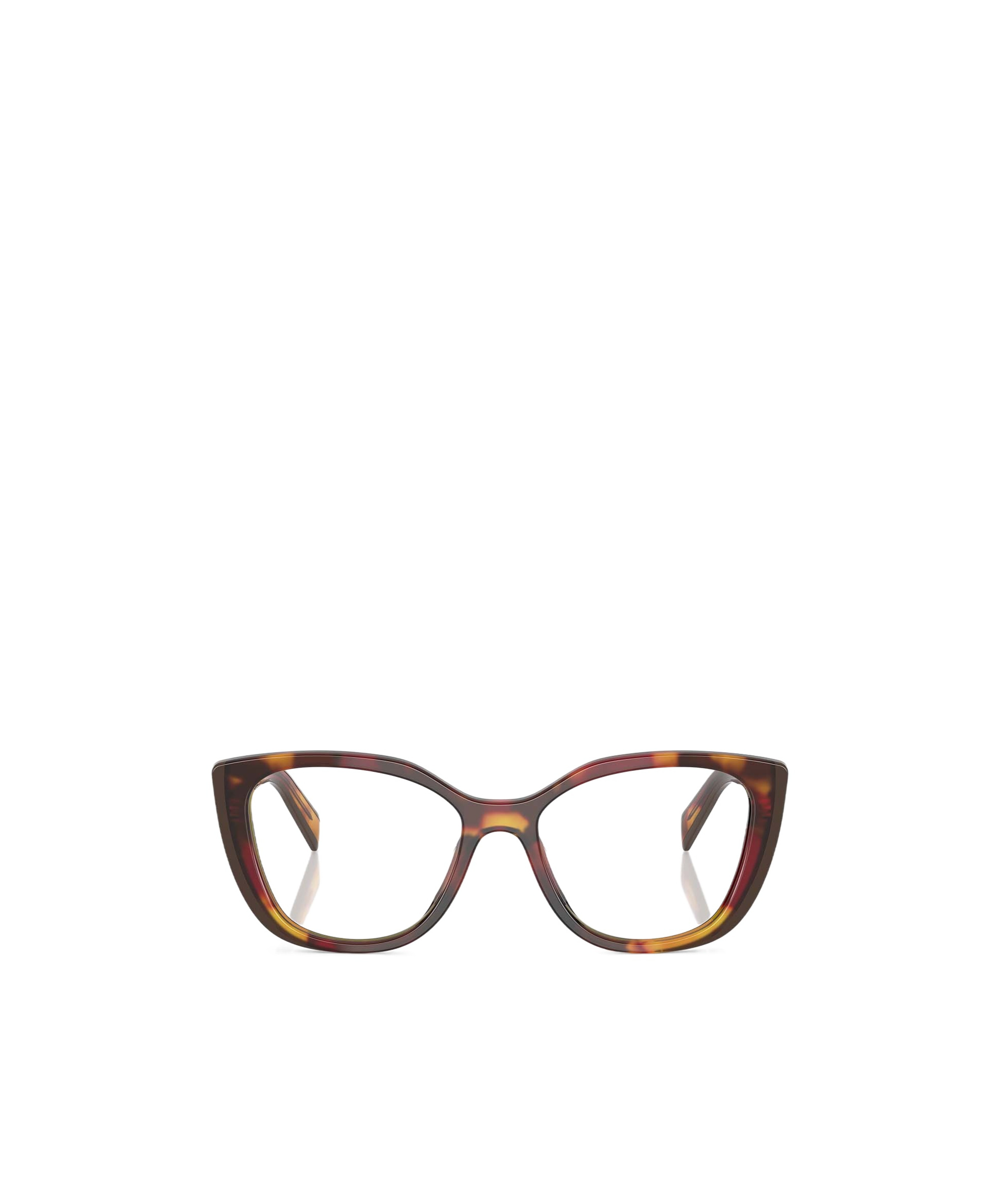 Prada Square Mirror In Brown