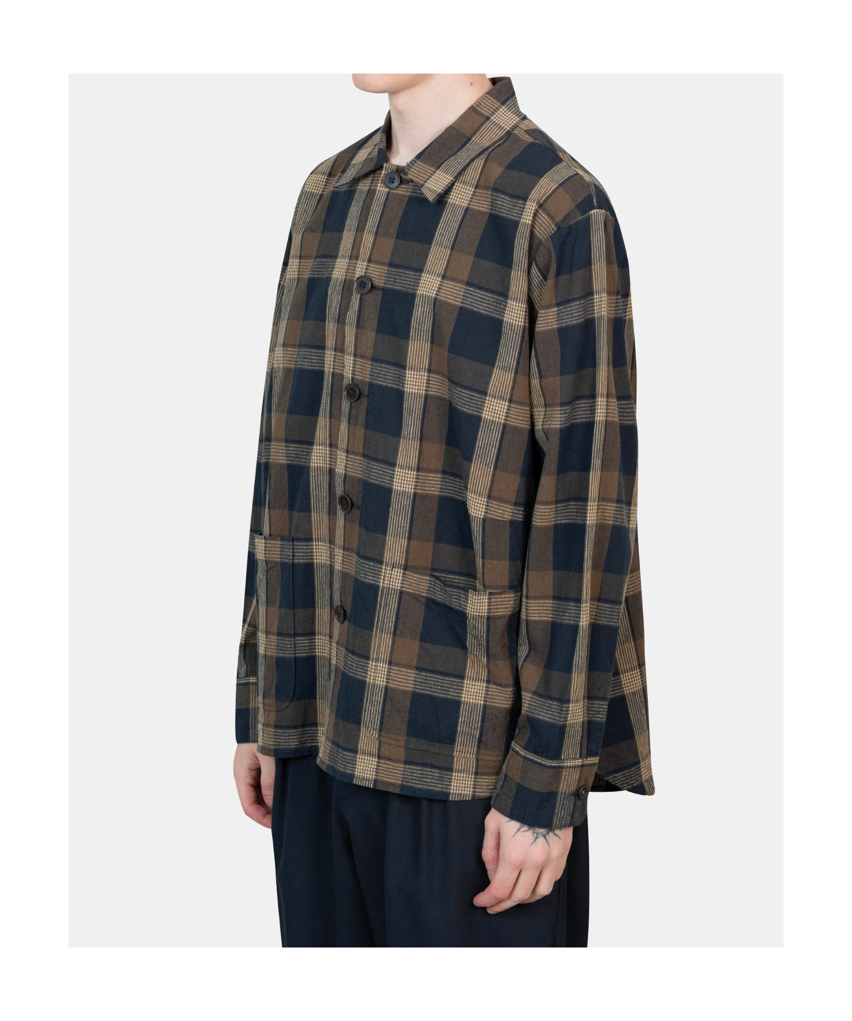 Universal Works Lapel Long Sleeve Casual Jacket
