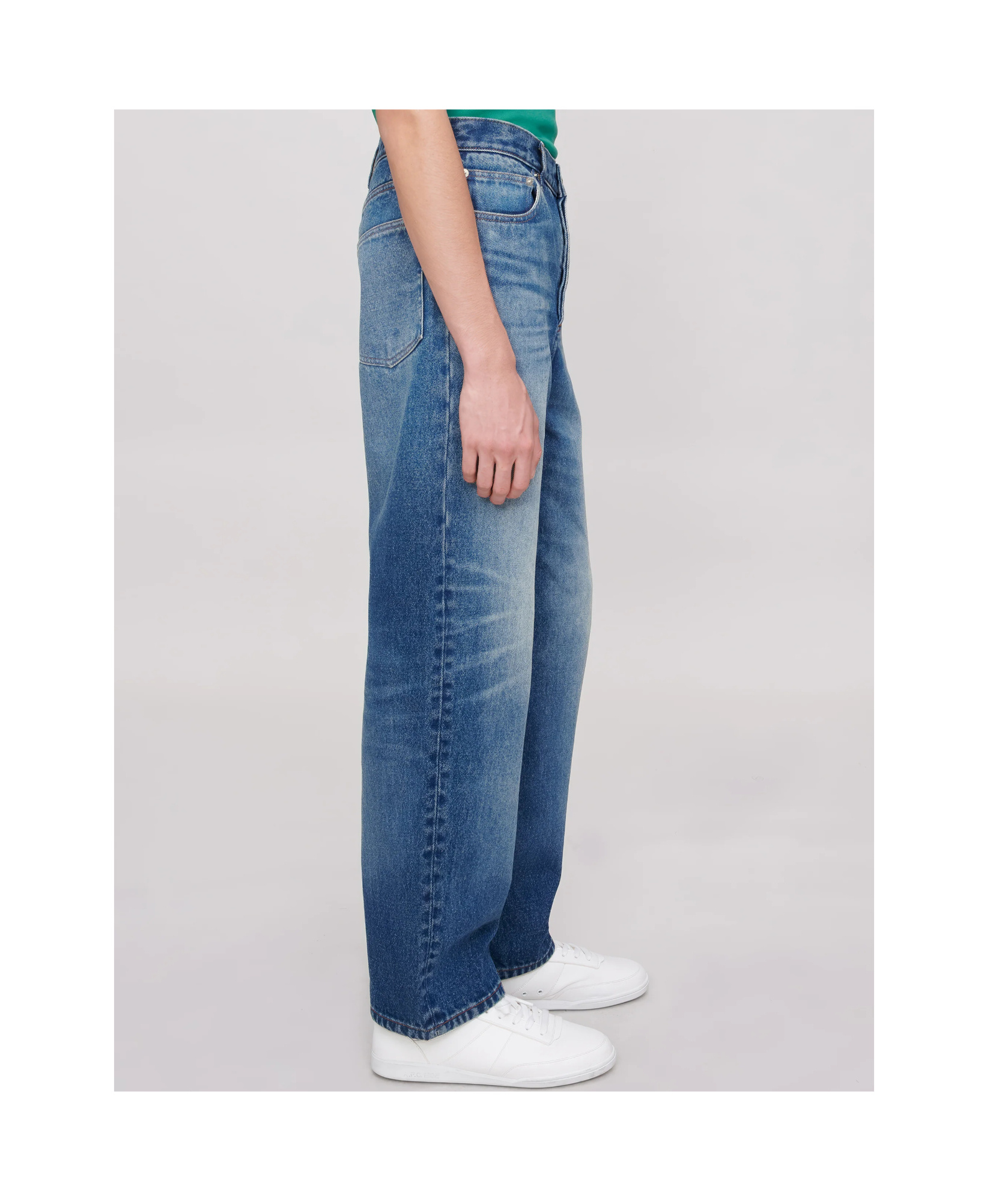 Apc A.p.c. Classic Fit Straight Leg Jeans In Blue