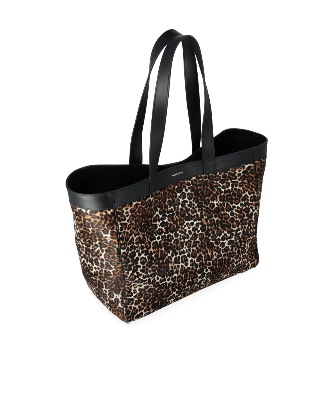 Anine Bing Medium Rio Leopard-pattern Tote Bag In Multi