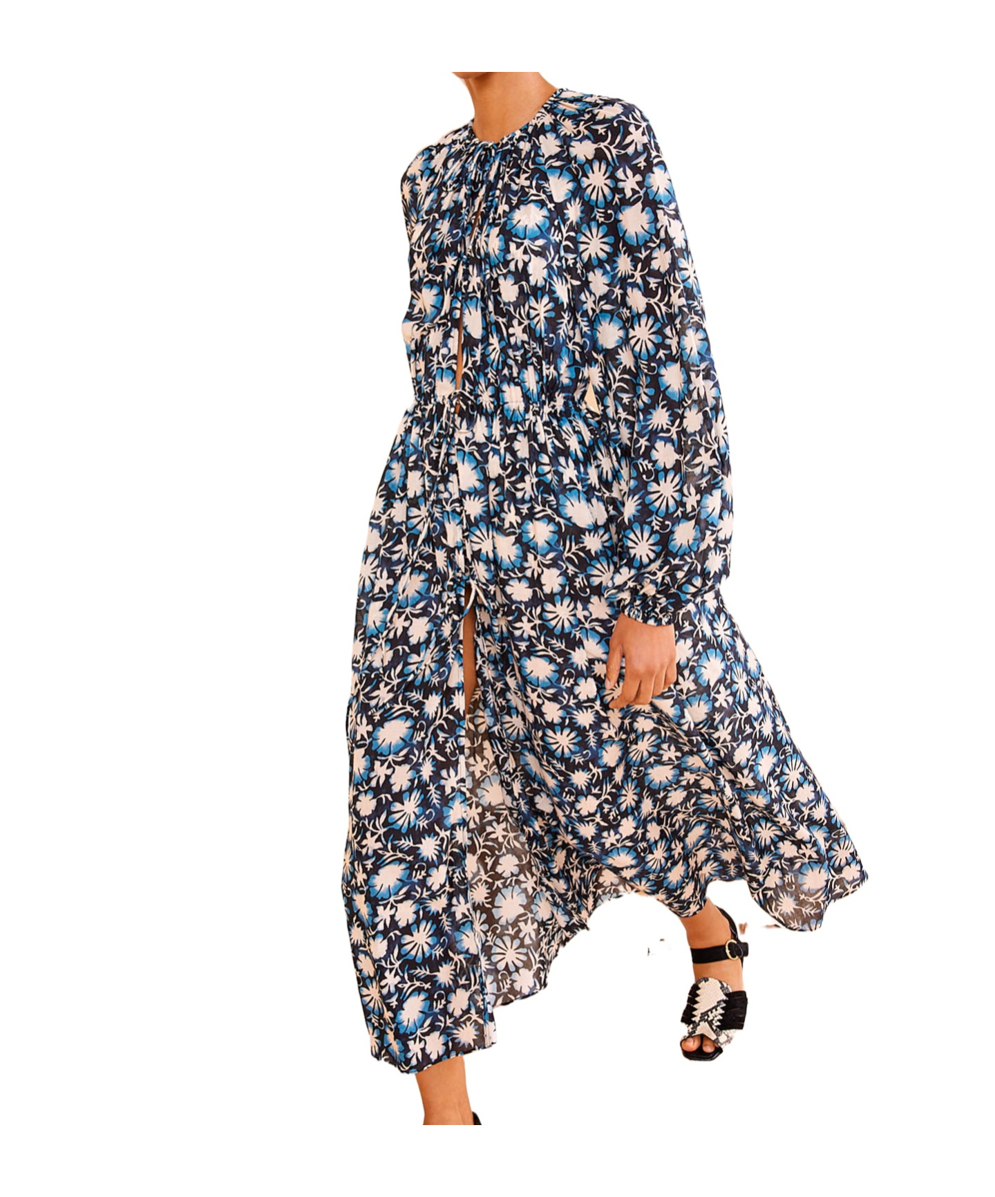 Ulla Johnson Pattern Blouse In Black