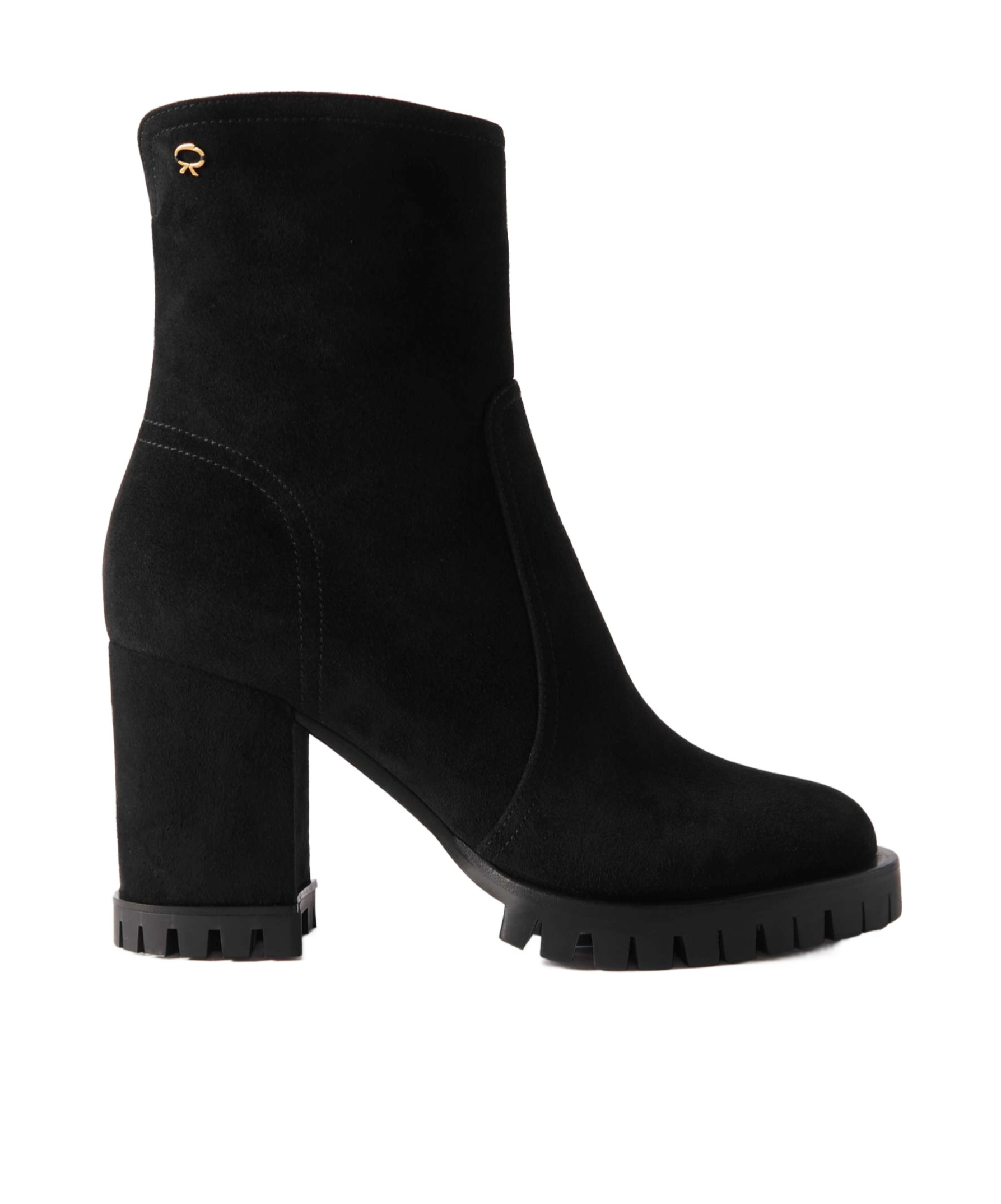 Gianvito Rossi Timber 70 Short Boots In Black