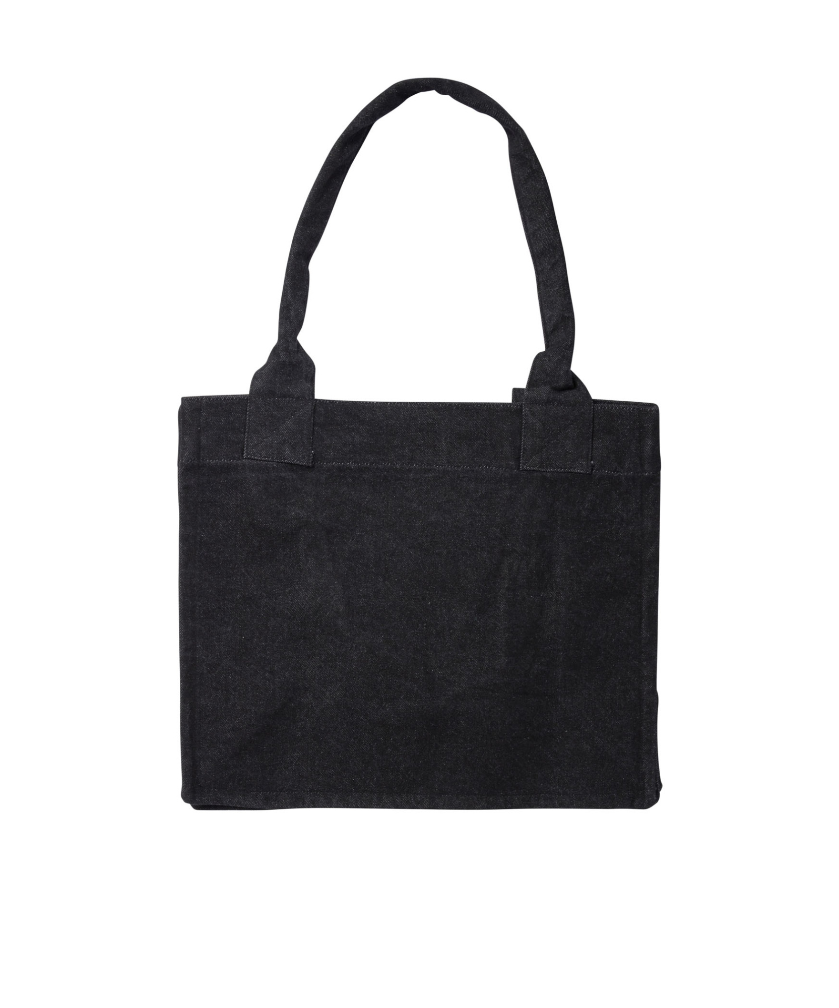 GANNI LARGE DENIM TOTE BAG
