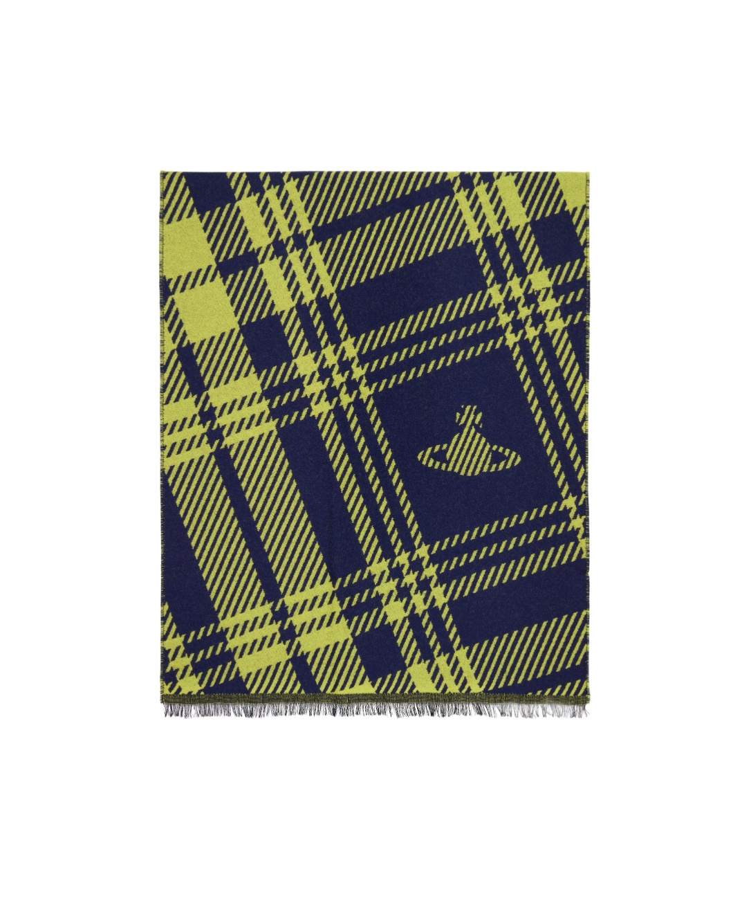 Vivienne Westwood Tartan Scarf In Multi