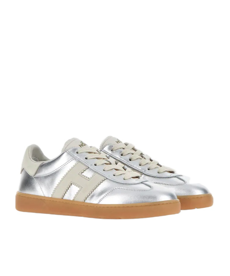 Hogan Cool Lace-up H Sneakers In White