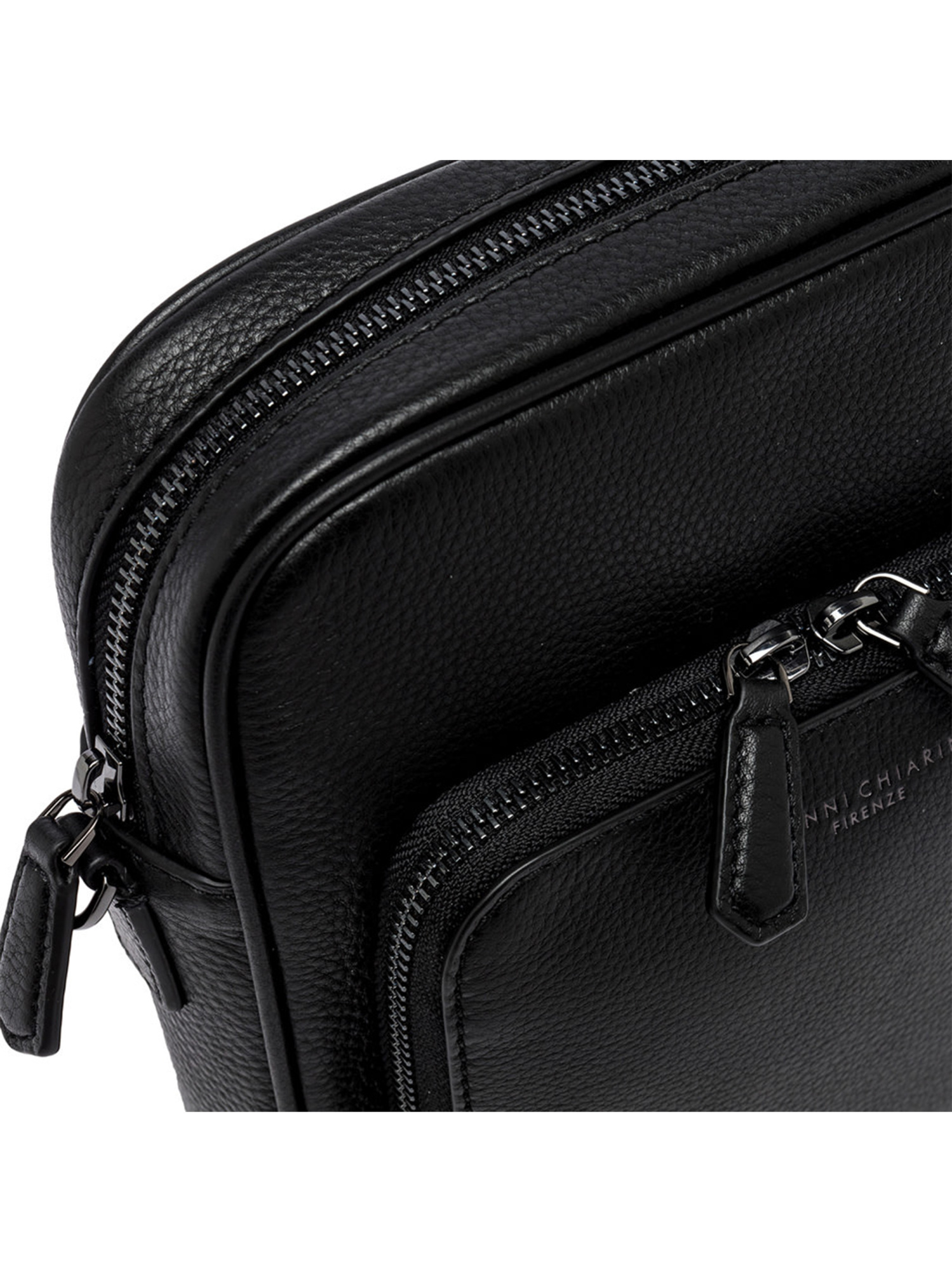 Gianni Chiarini Florence Messenger Bag In Black