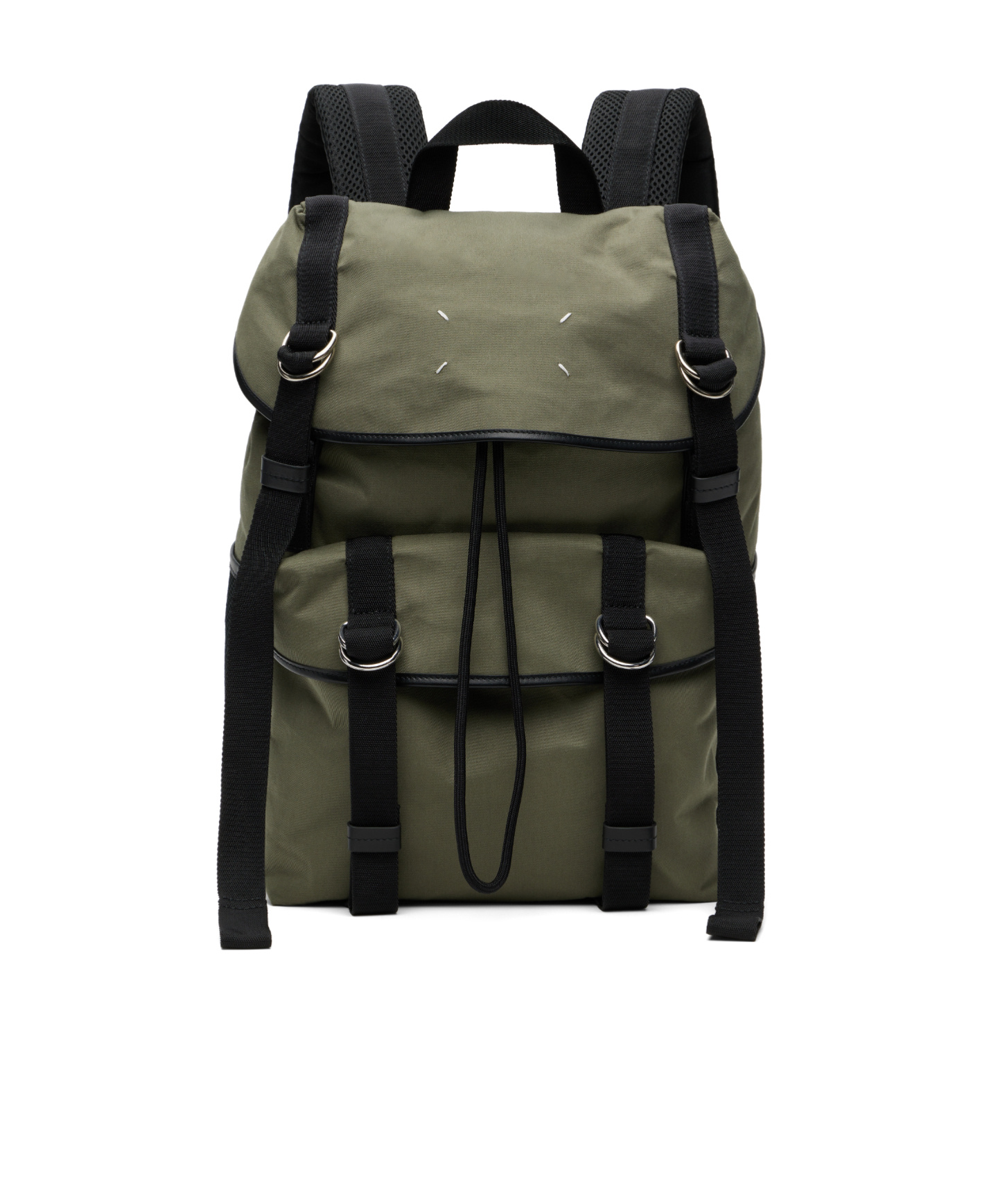Maison Margiela Medium Tech Backpack In Brown