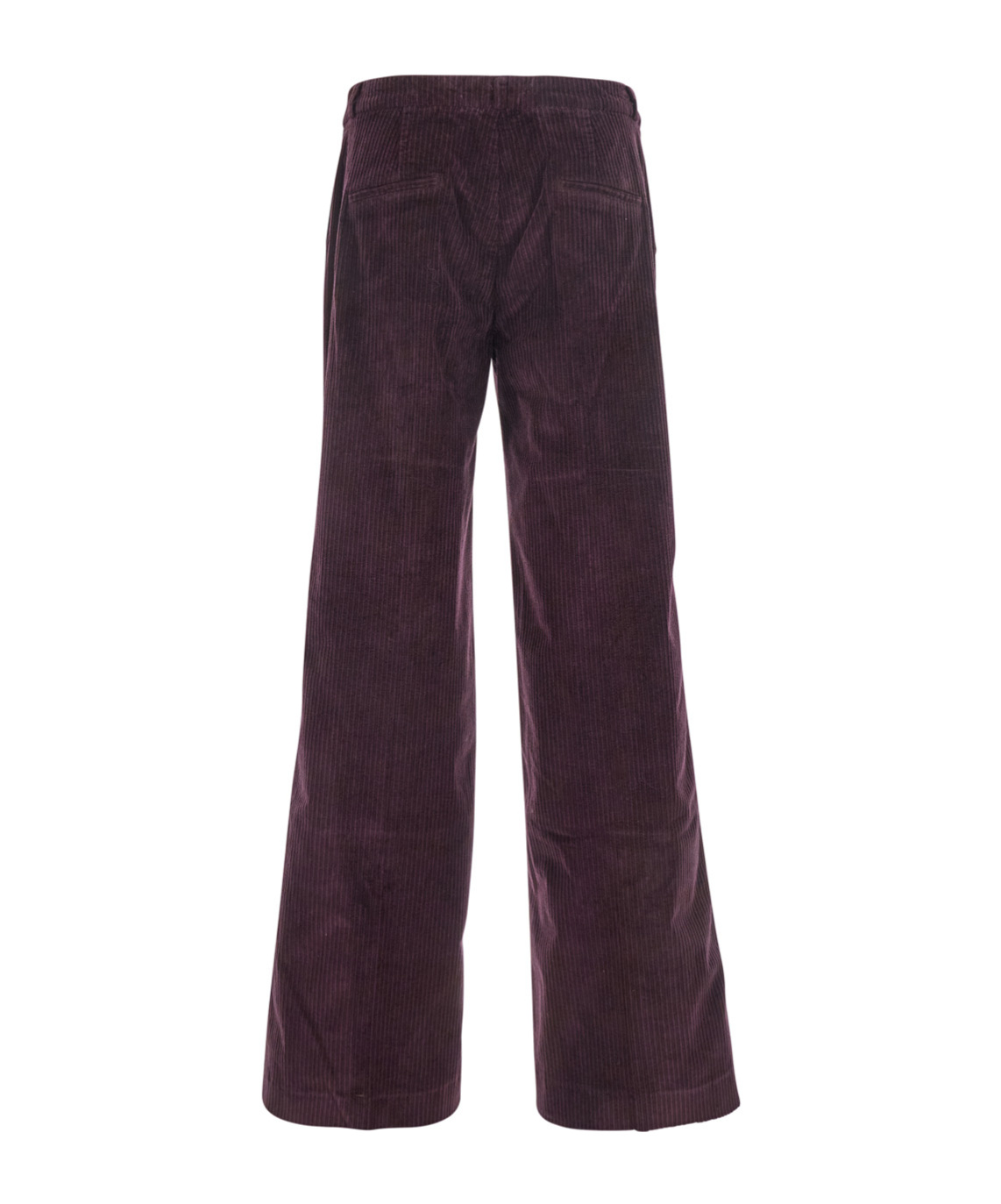 Bash Belt Loop Casual Pants In Purple