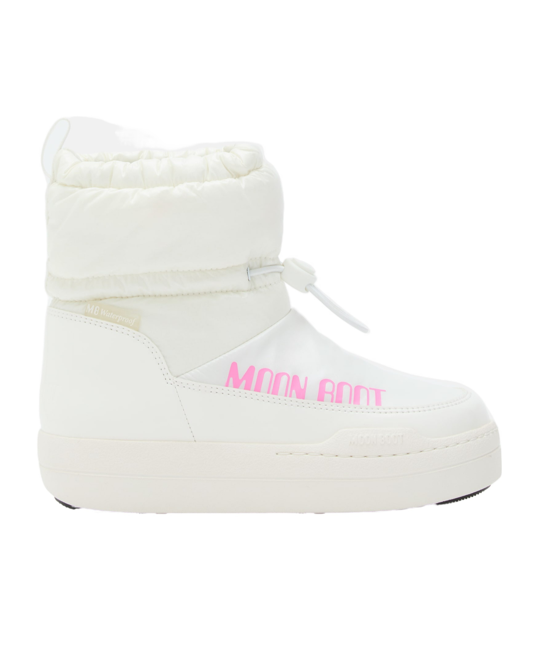 Moon Boot Padded Mid-calf Snow Boots In White