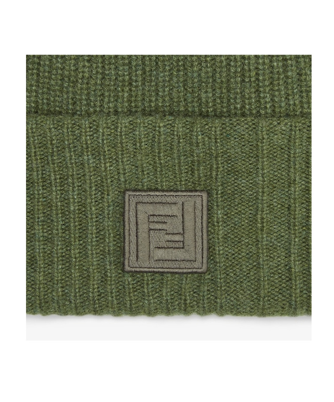 Fendi Rimless Cap In Green