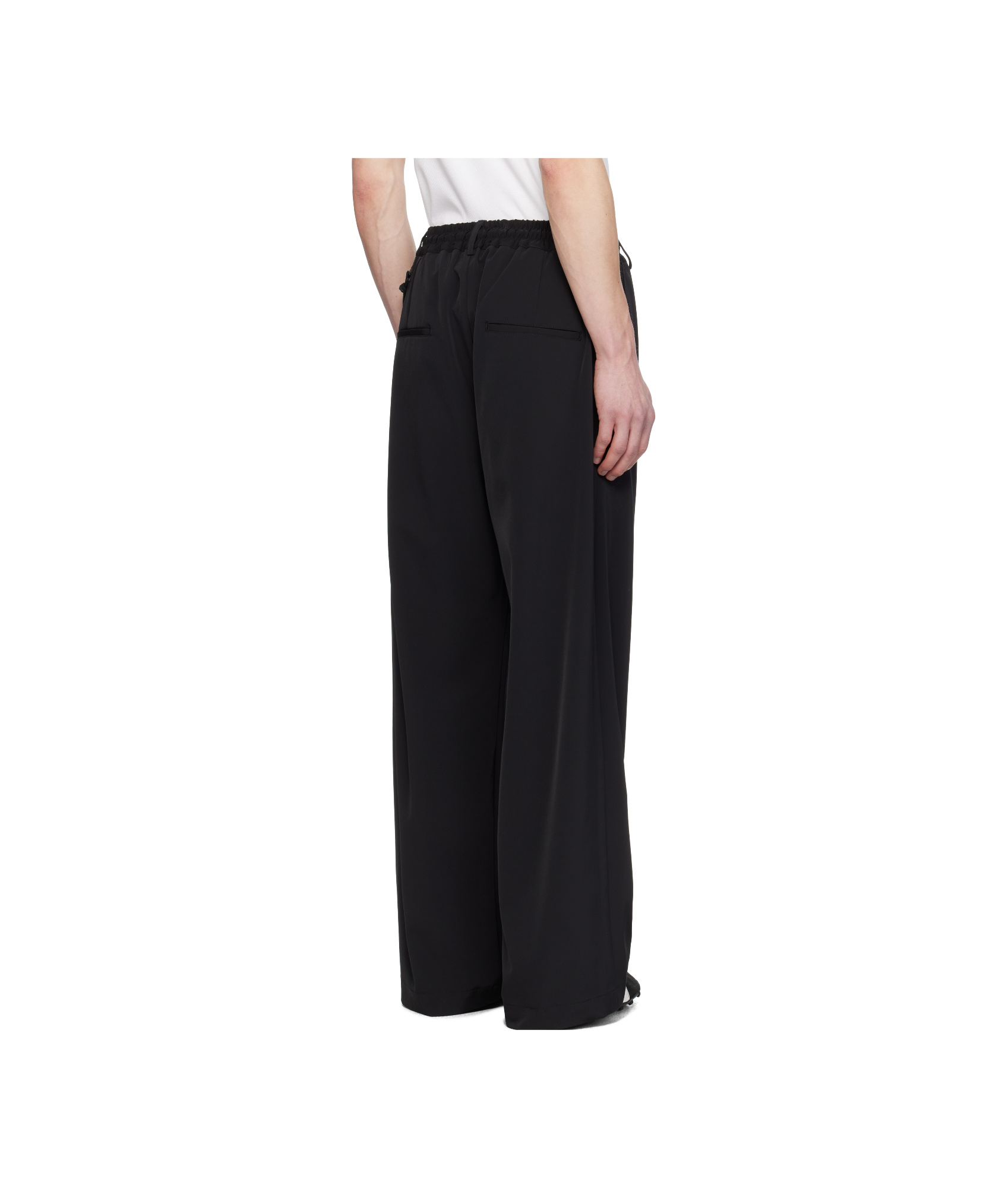 Song For The Mute Relaxed Drawstring Track Pants In Black