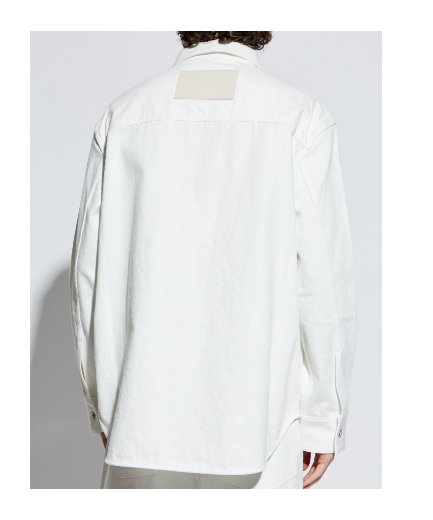 Jil Sander Buttoned Shirt In White