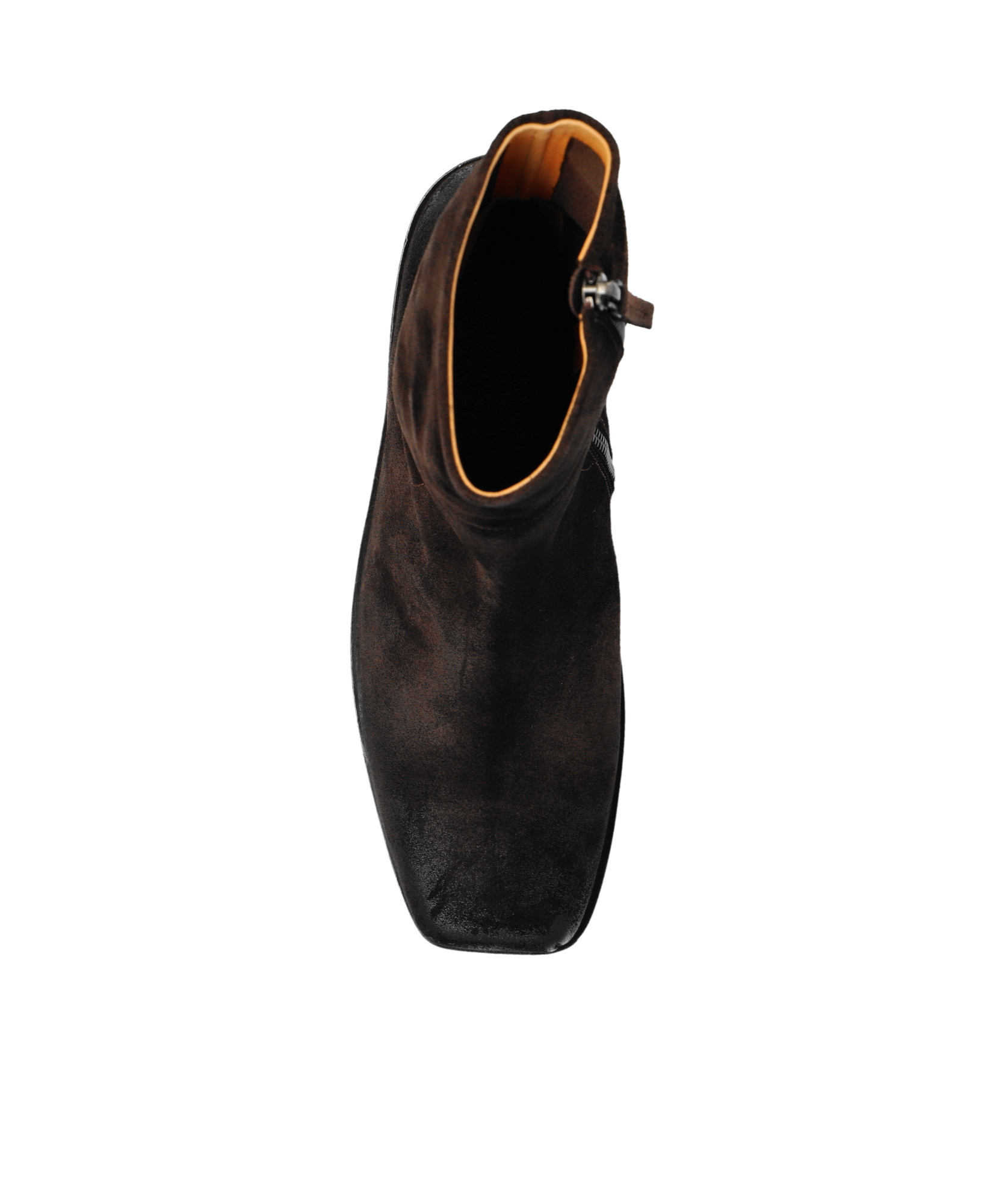 Marsèll Square-toed Short Boots In Black