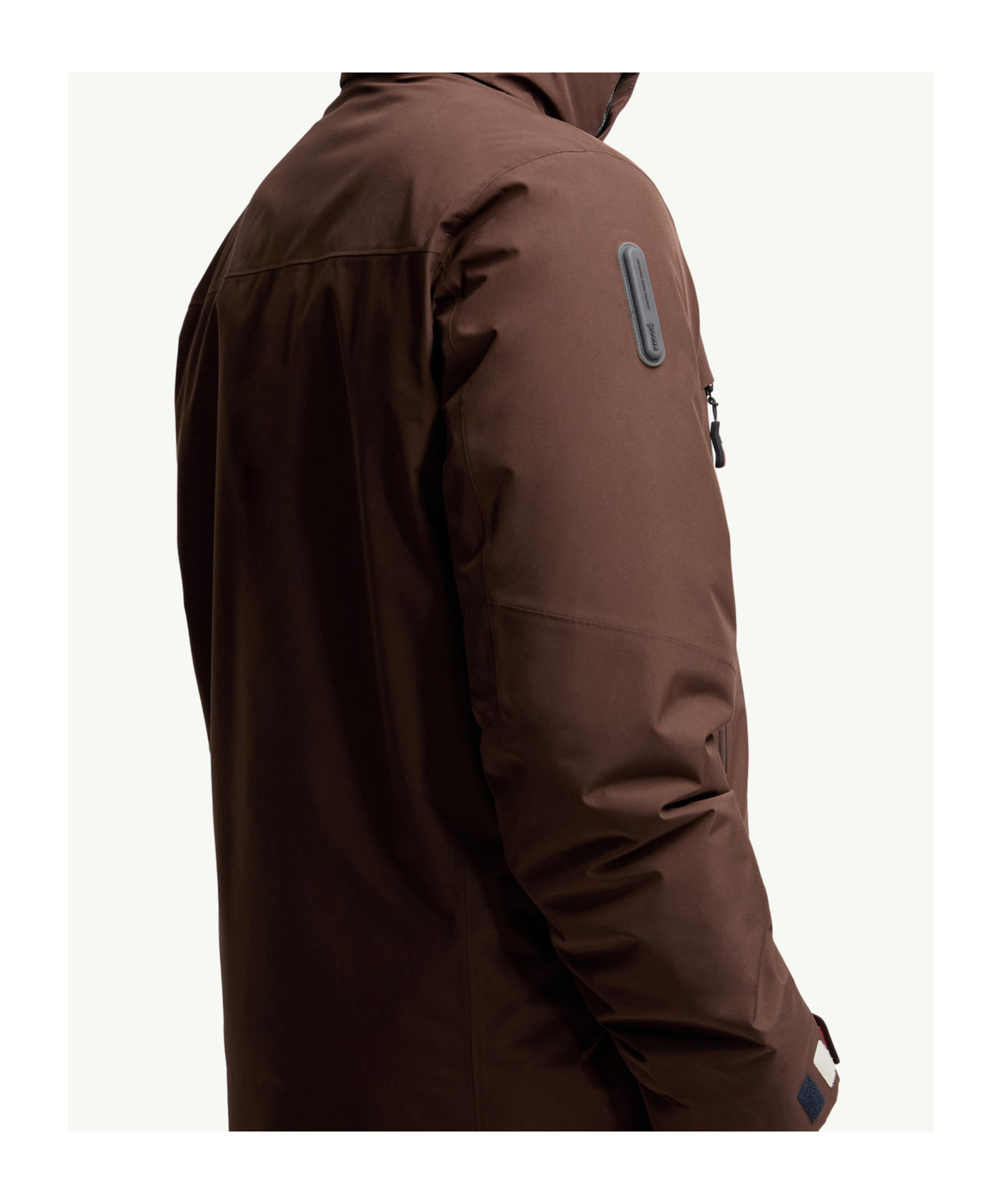 Moncler Balmhorn Hooded Gore-tex Down Ski Jacket In Brown