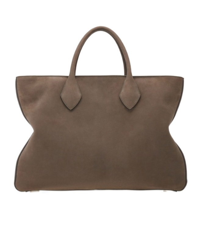 Shop Ferragamo Tote Bag (l) In Brown
