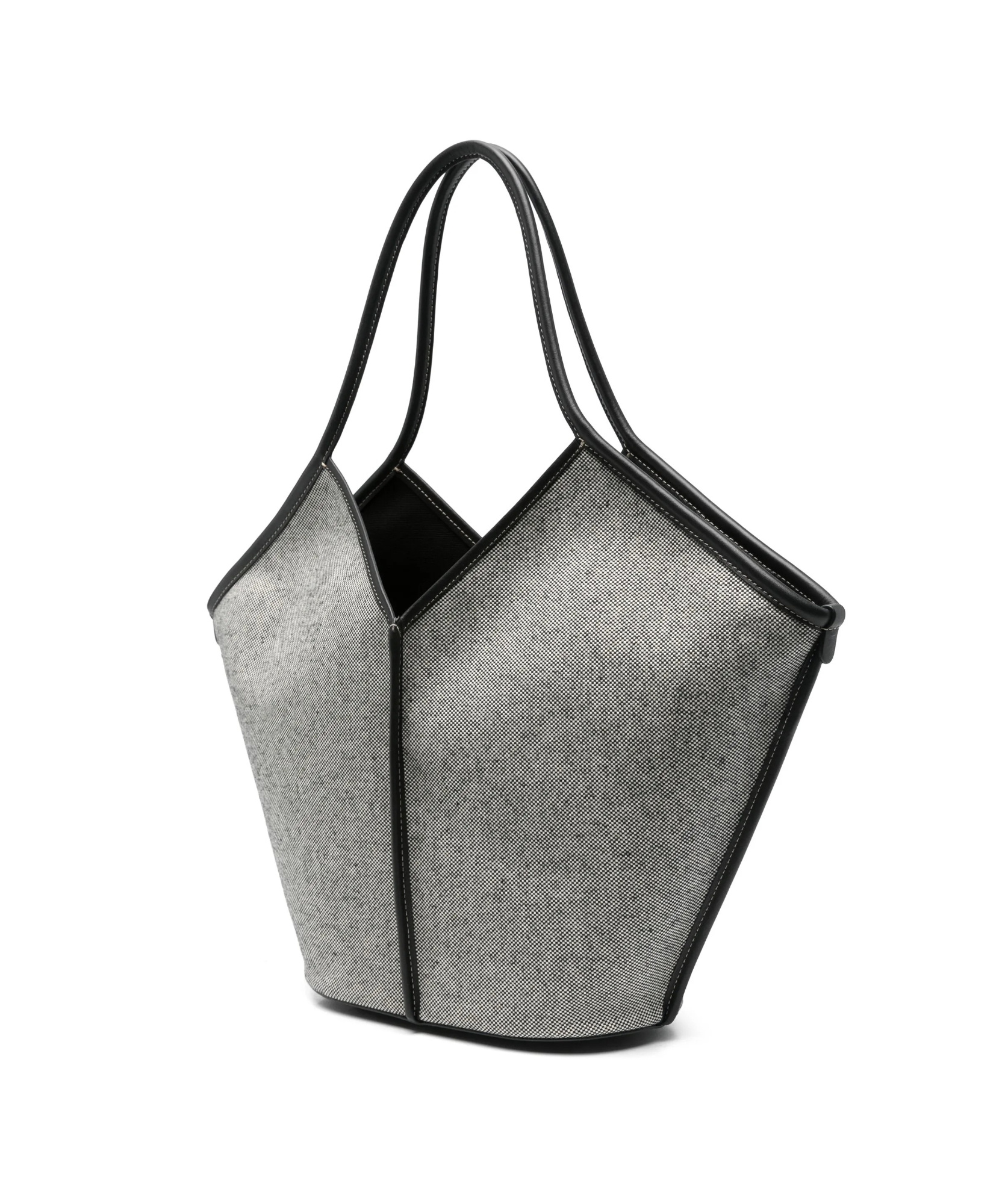 Hereu Canvas Tote Bag In Gray