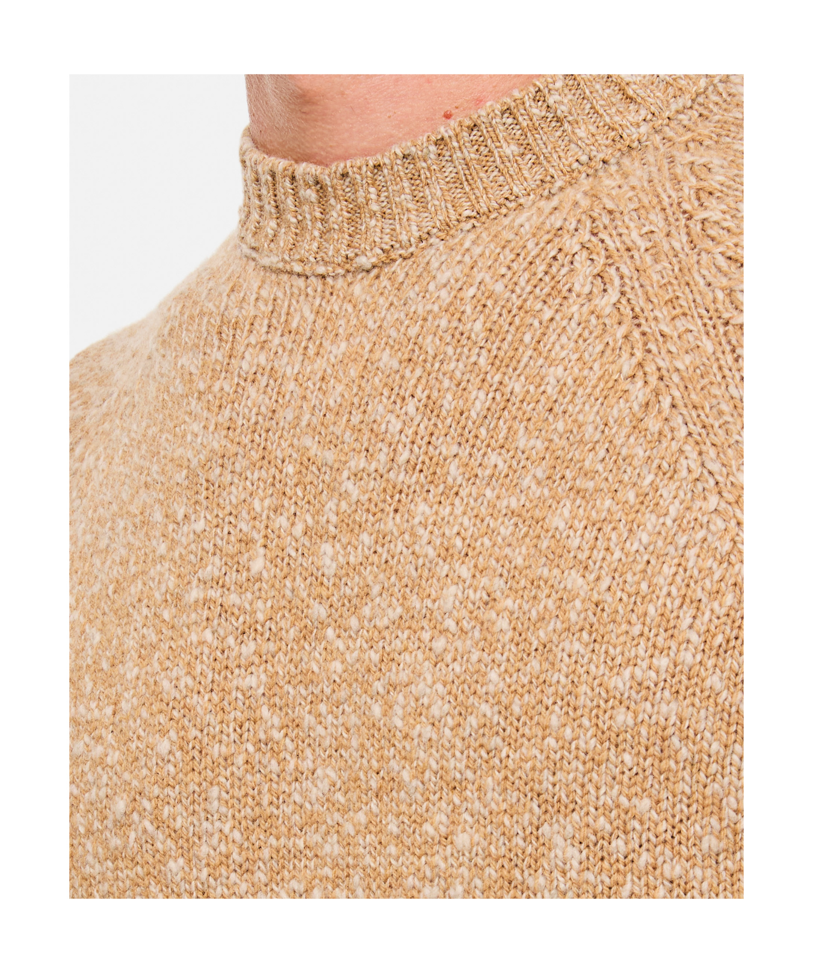 Drumohr Round Neck Sweater In Nude