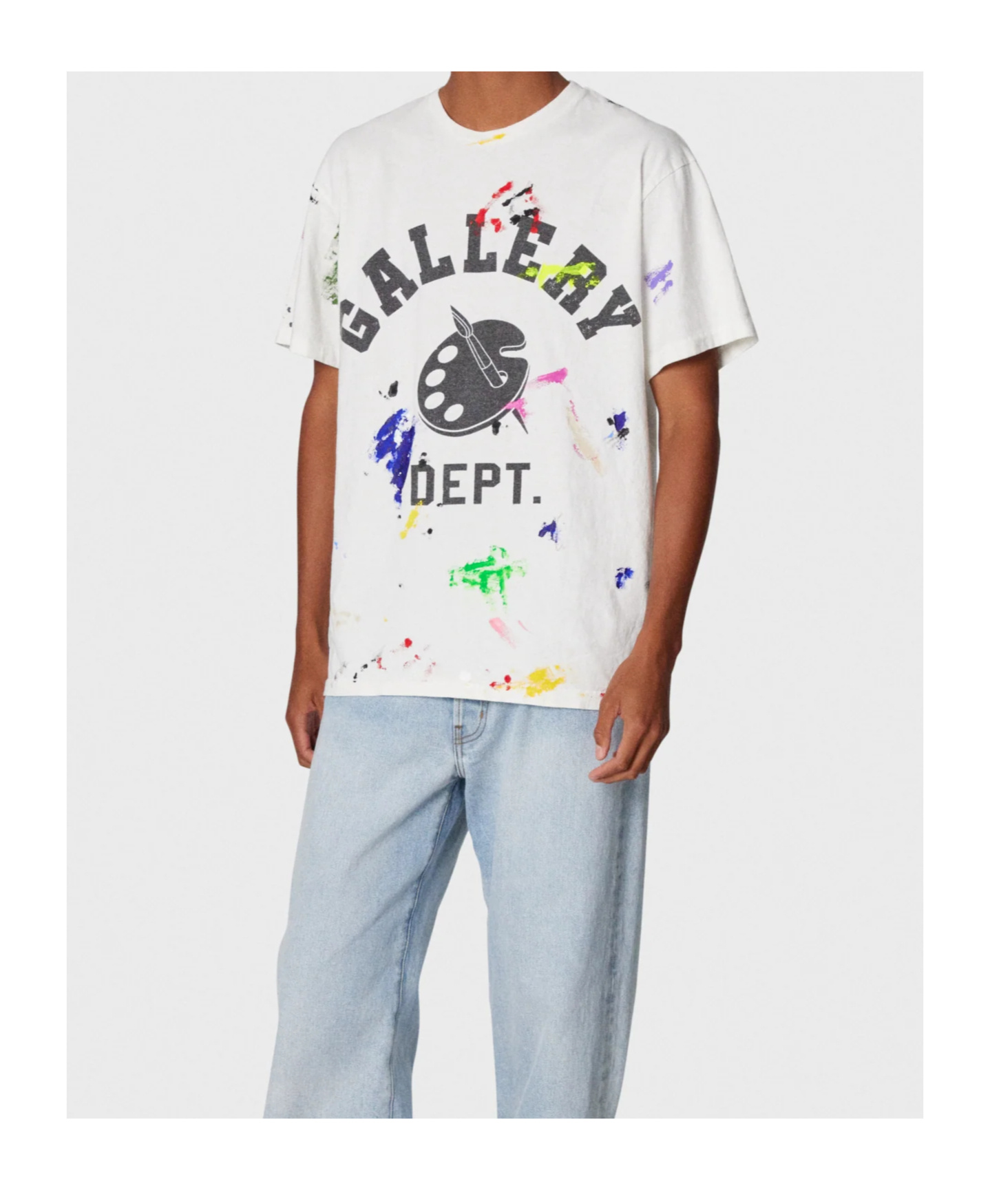 Gallery Dept. Logo-print T-shirt - Men's - Cotton In White