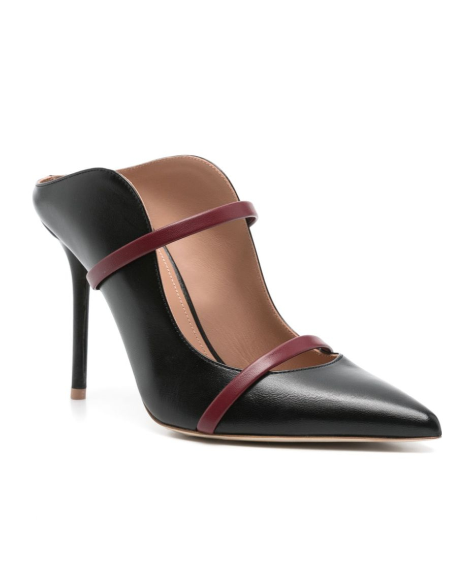 Malone Souliers 100mm Maureen Mules In Black