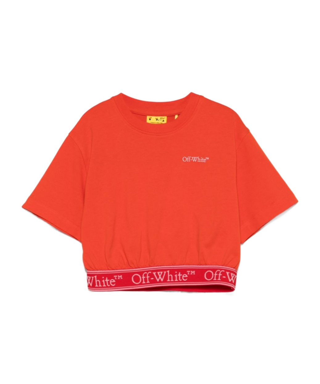 Off-white Logo-print T-shirt In Red