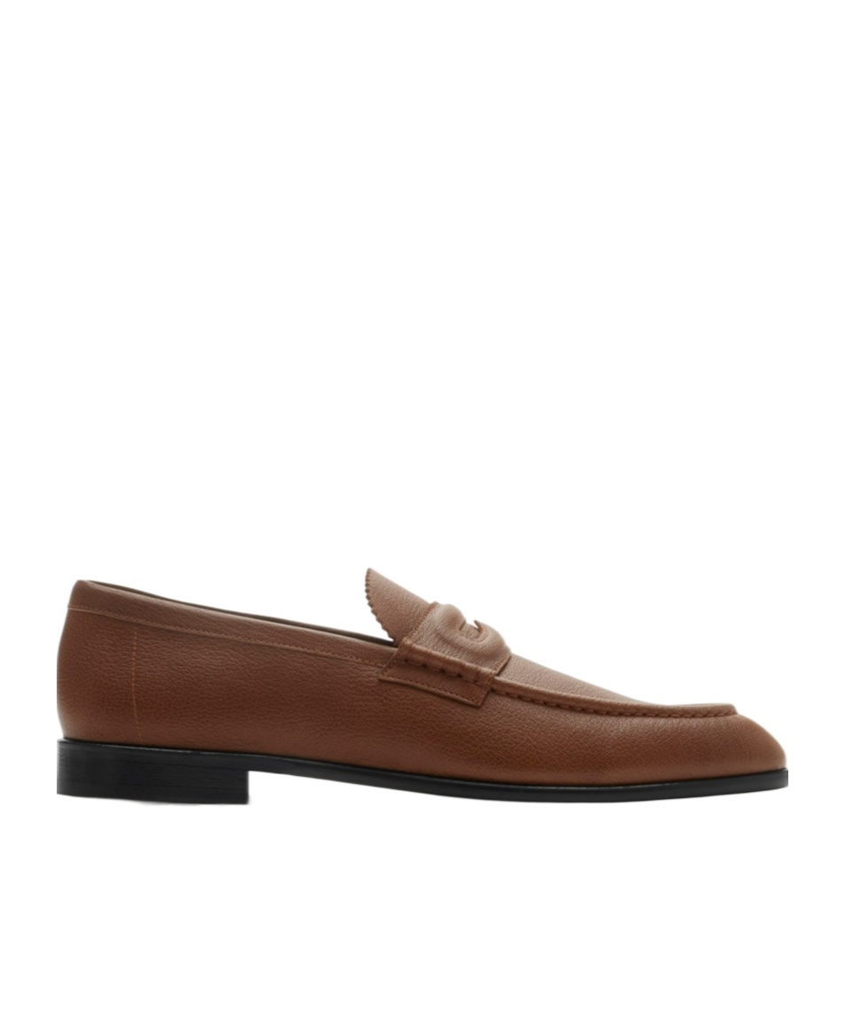 Burberry Pearl Loafers In Brown