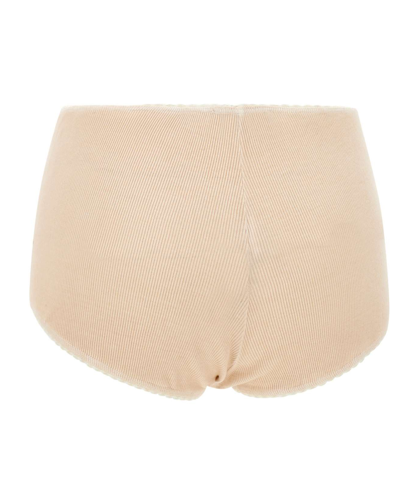 Blumarine Elastic Waist Shorts In Pink
