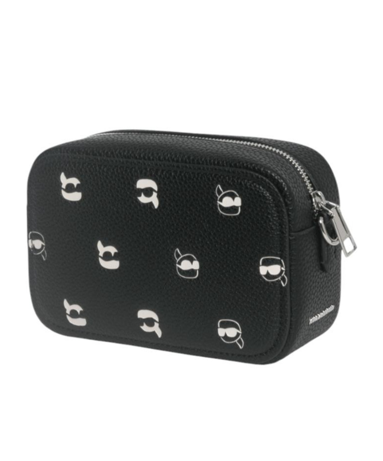 Karl Lagerfeld Ikon Cross Body Bag In Black