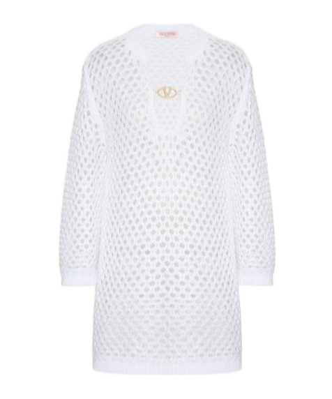 Valentino Mesh Knitted Top