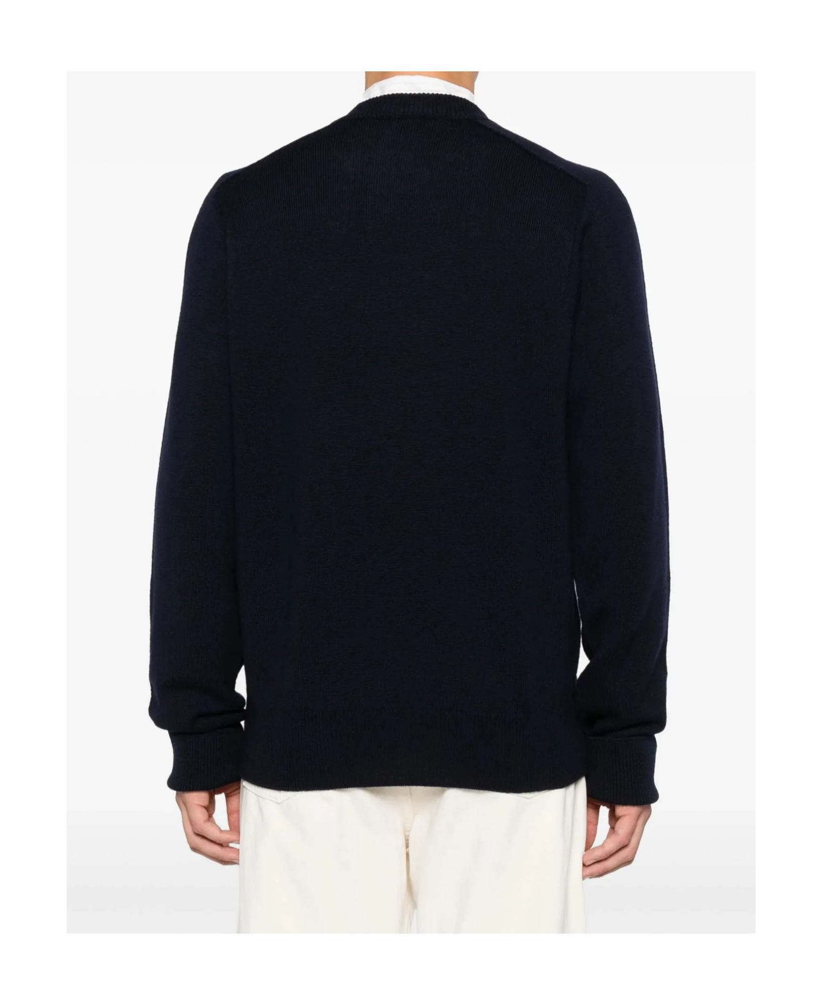 Studio Nicholson Merino Wool Sweater In Black