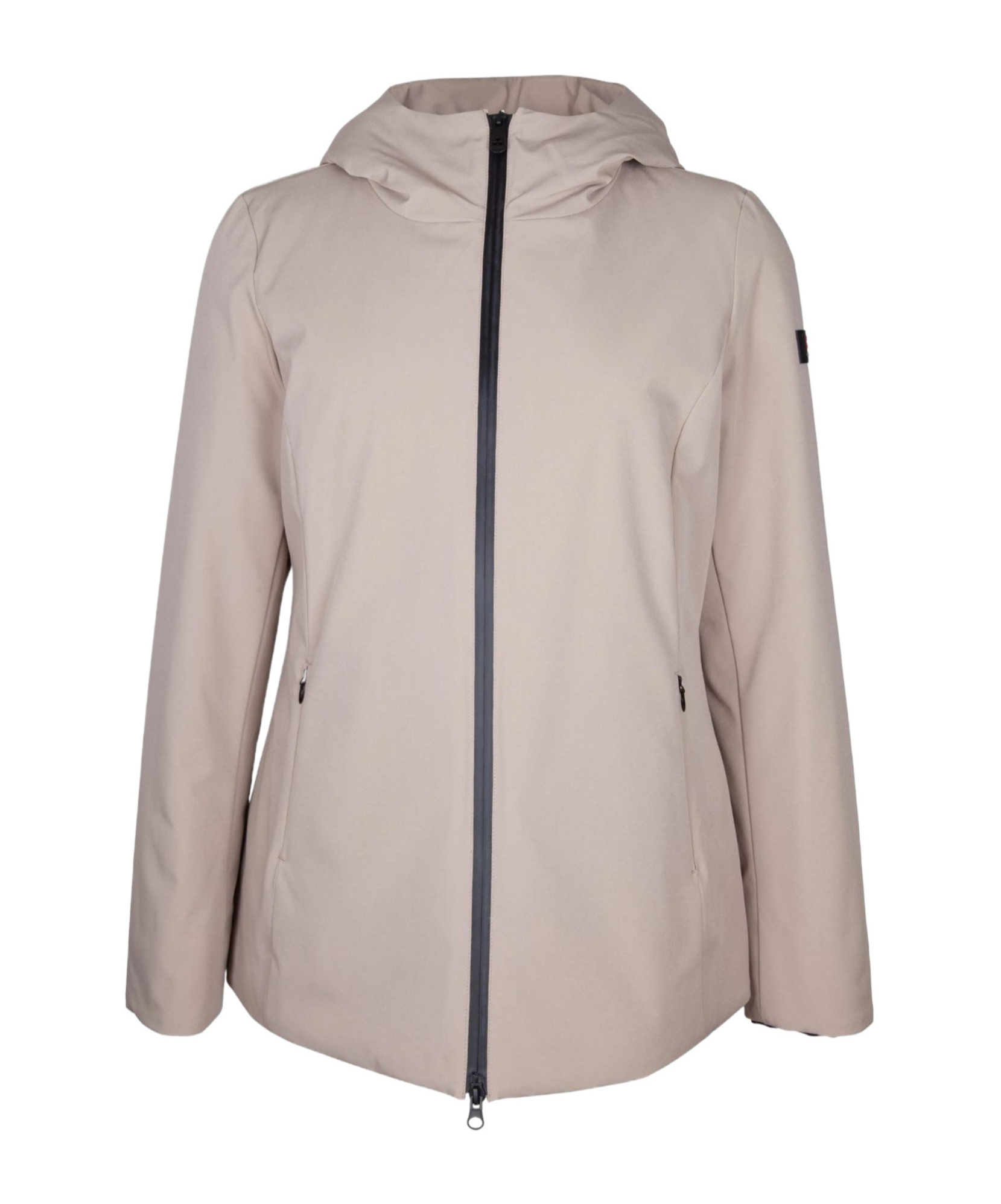Peuterey Long-sleeved Cotton Jacket In Neutral