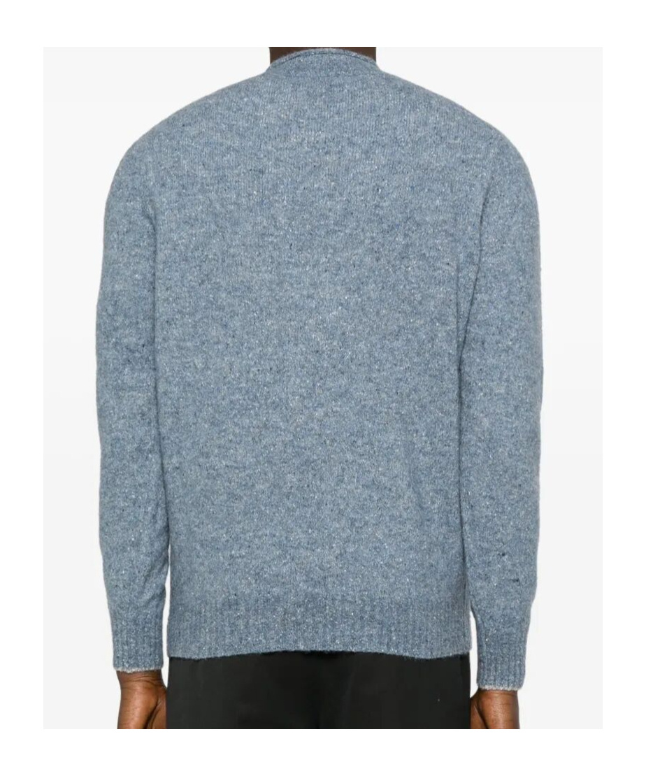 Brunello Cucinelli Crew-neck Sweater In Blue