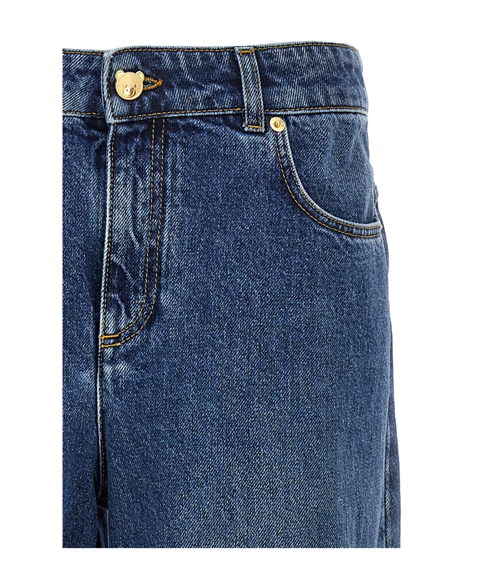 Moschino Straight-leg Jeans In Blue