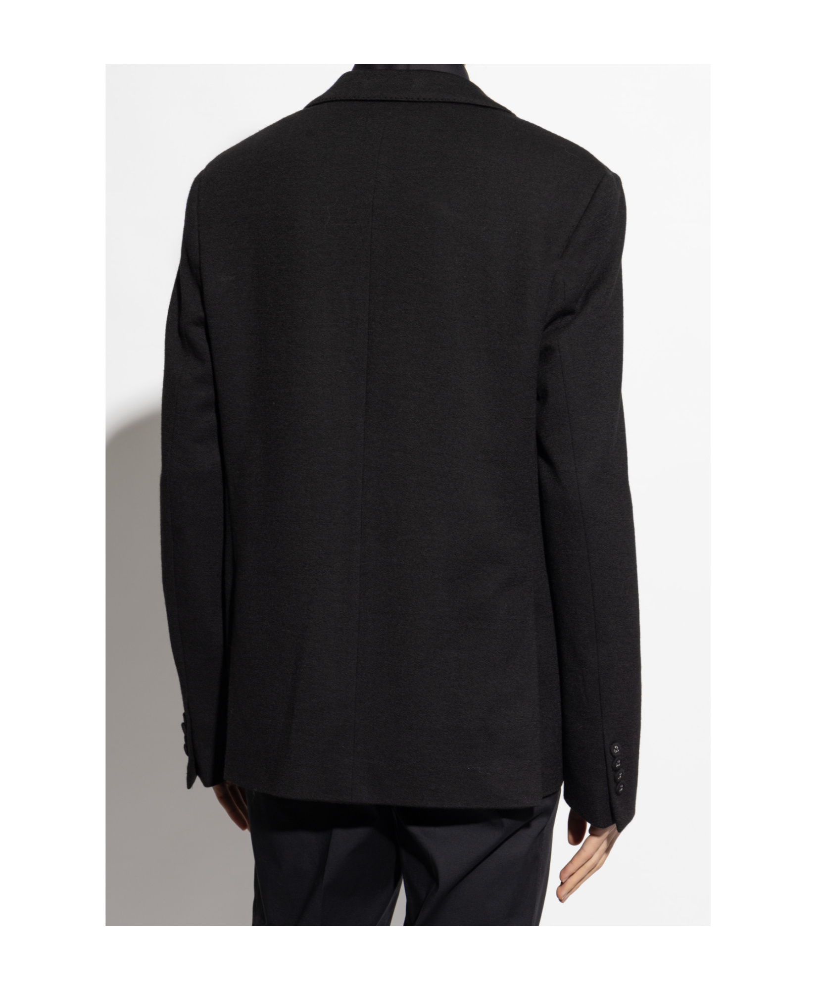Officine Generale Officine Générale Tailored Blazer Jacket In Black