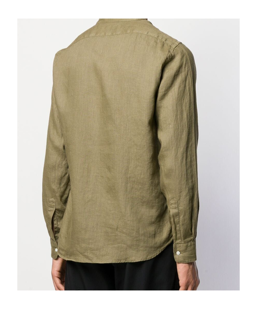 Shop Aspesi Long-sleeved Shirt In Green
