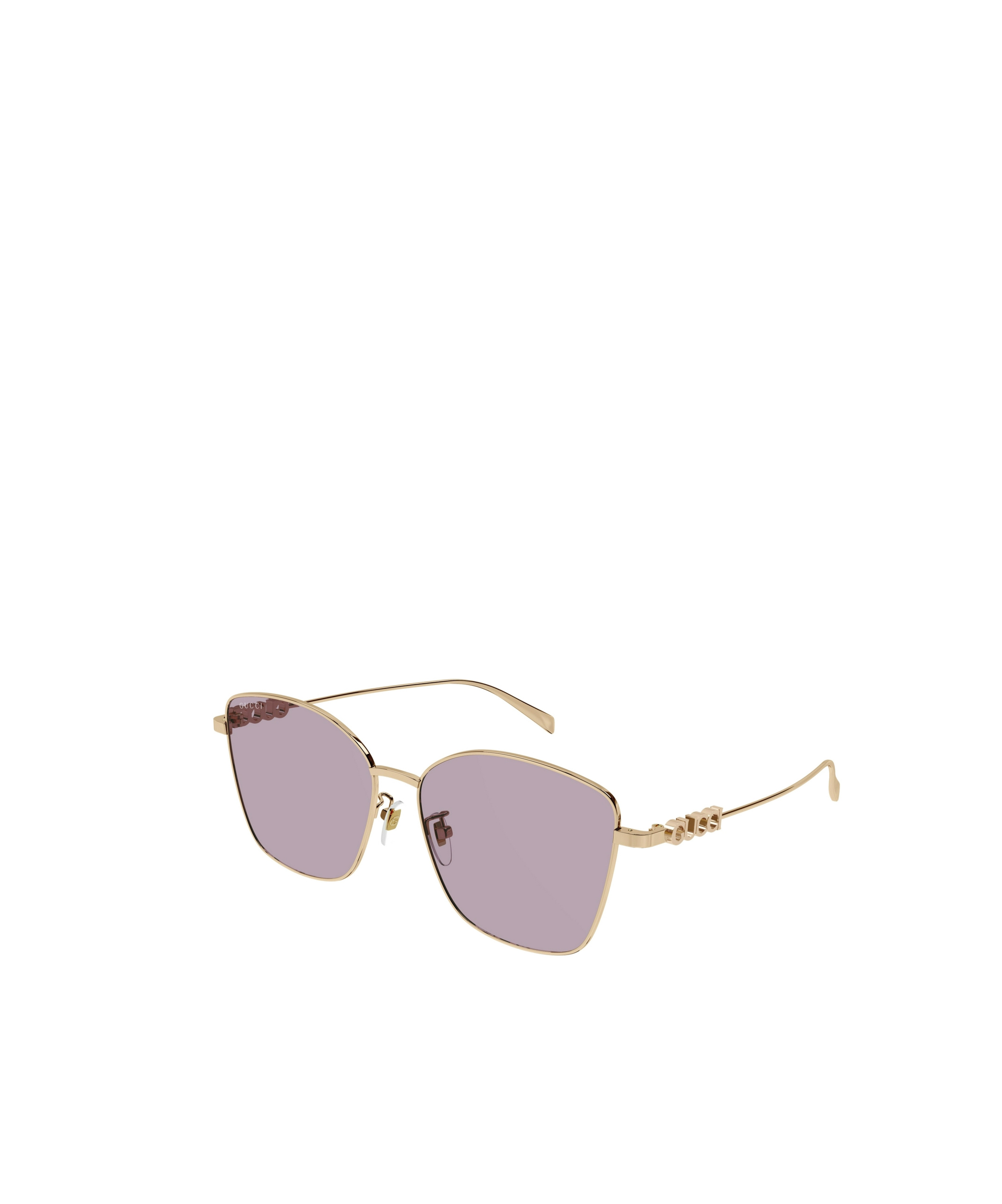 Gucci Butterfly-frame Sunglasses In Purple