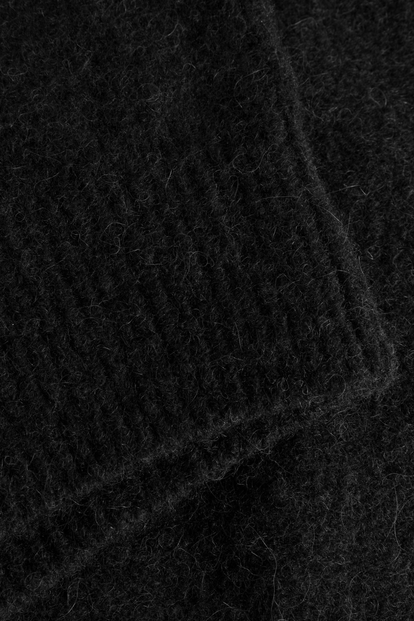 Norse Projects Rasmus Casual Brushed Polo Shirt In Black
