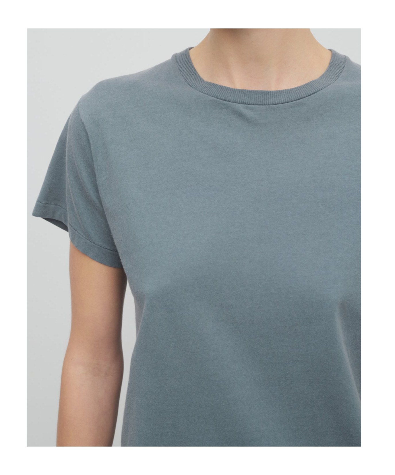 The Row Short-sleeved T-shirt In Gray