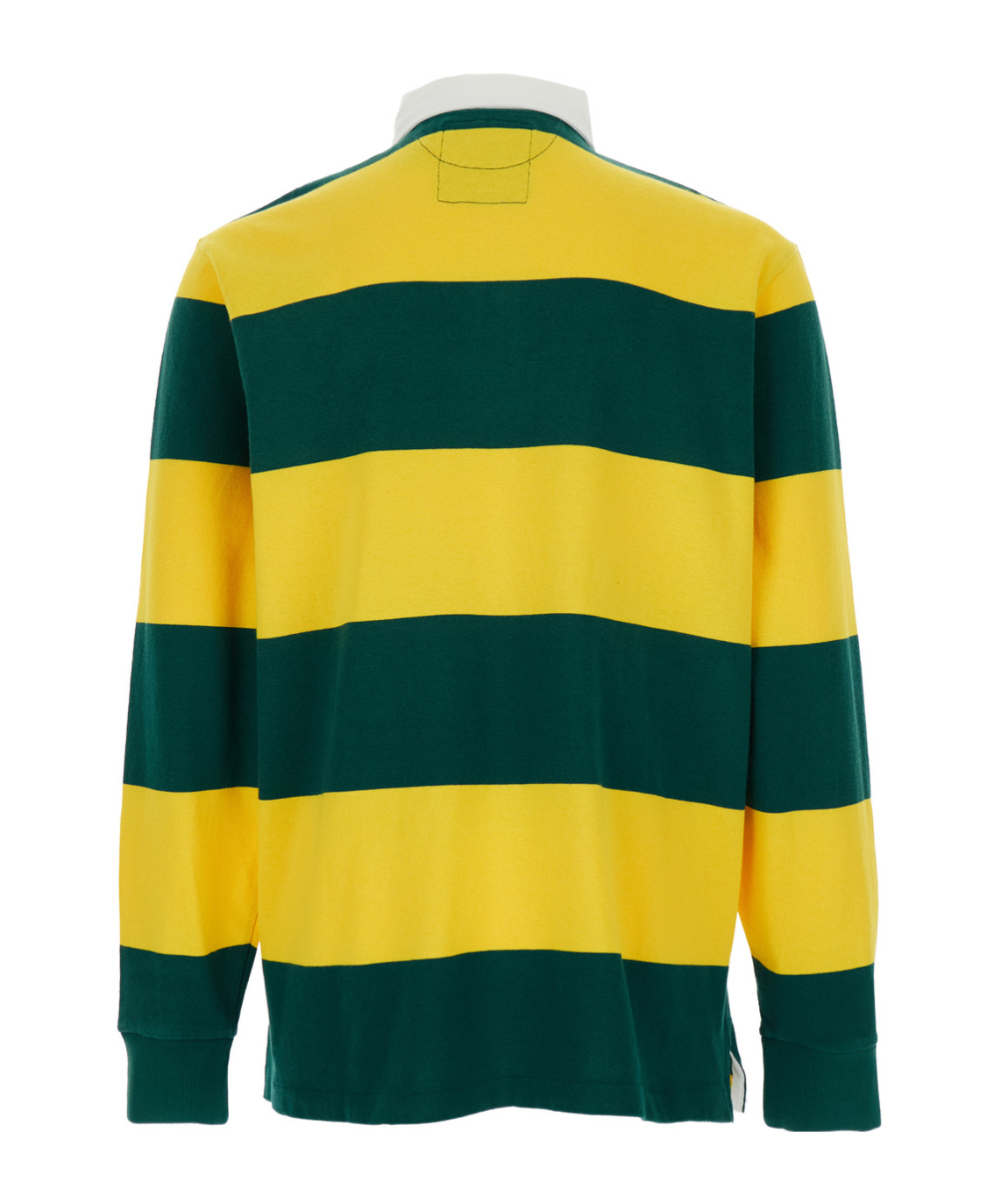 Polo Ralph Lauren Multicolor Polo Shirt With Logo Embroidery On The Front And All-over Striped Motif