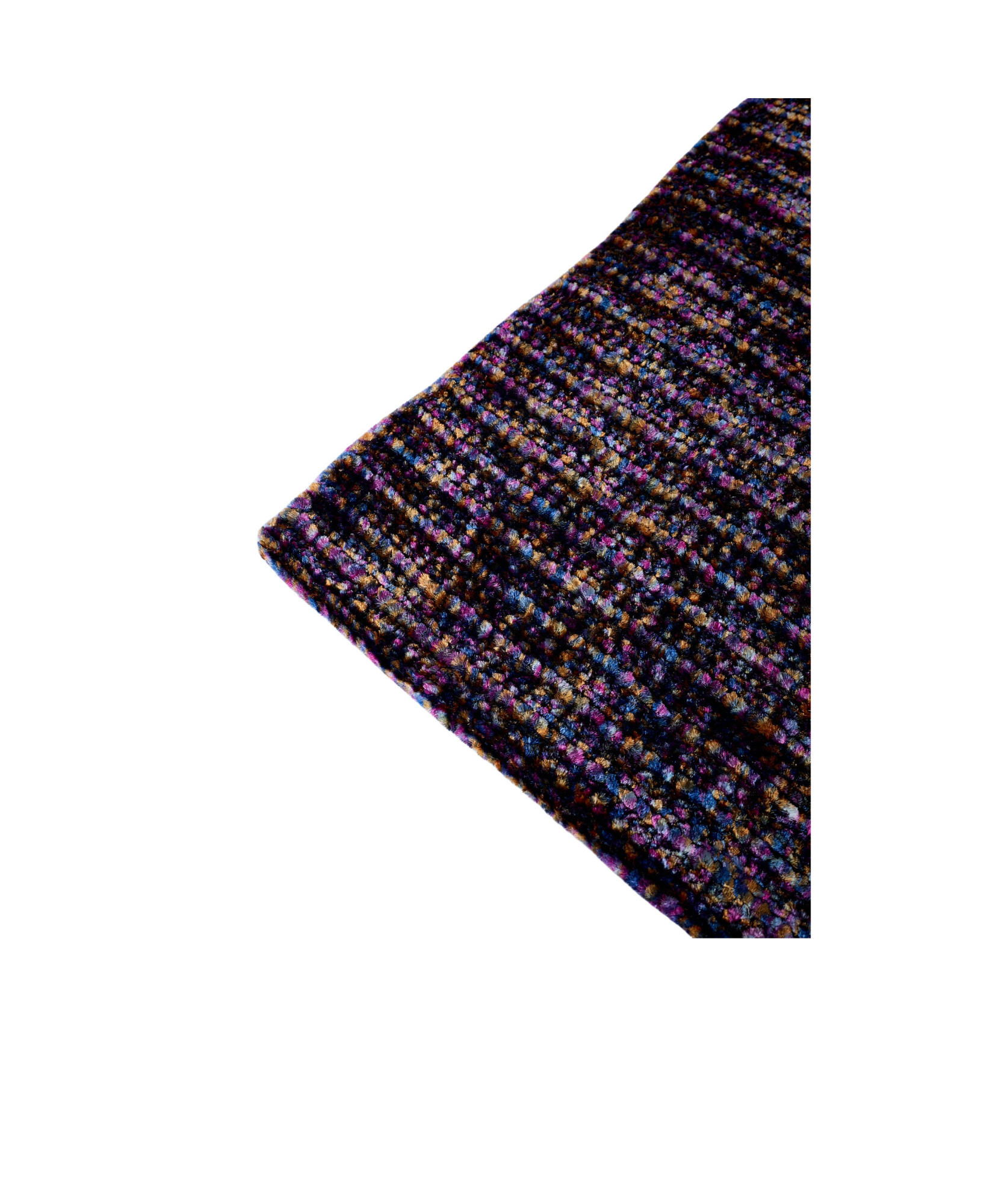 Dries Van Noten Rectangular Pattern Scarf In Blue
