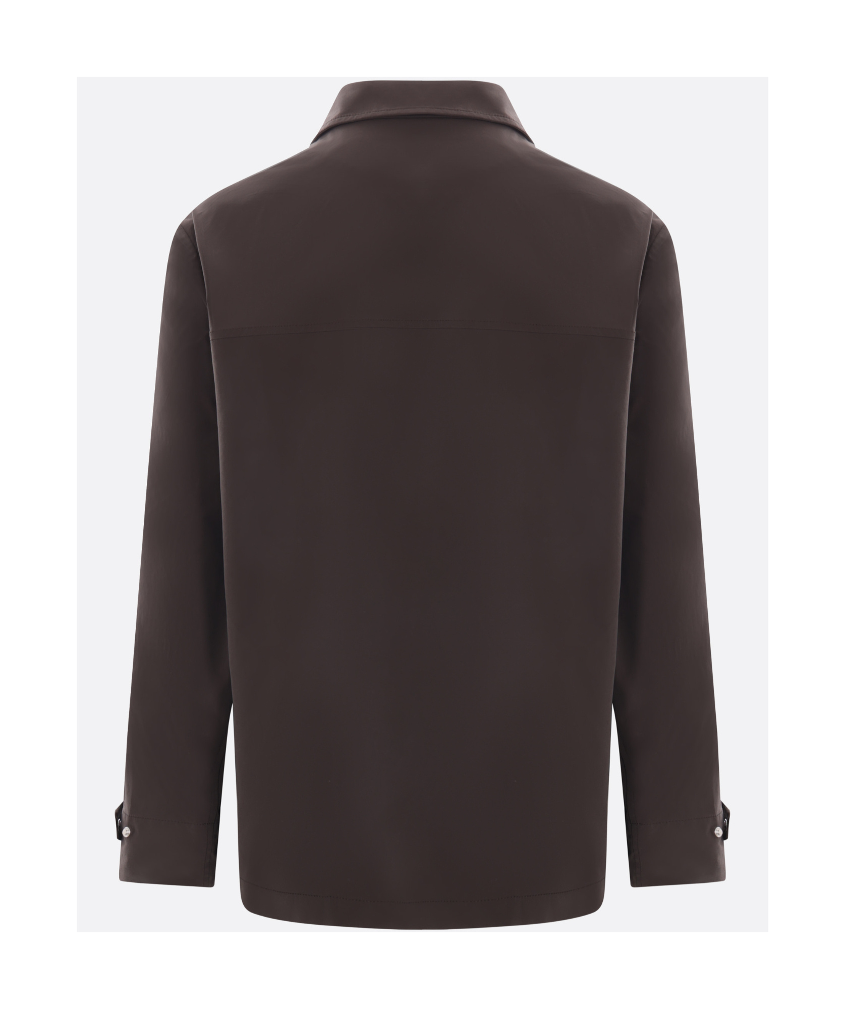 Brunello Cucinelli Ter-repellent Cotton Field Jacket In Black