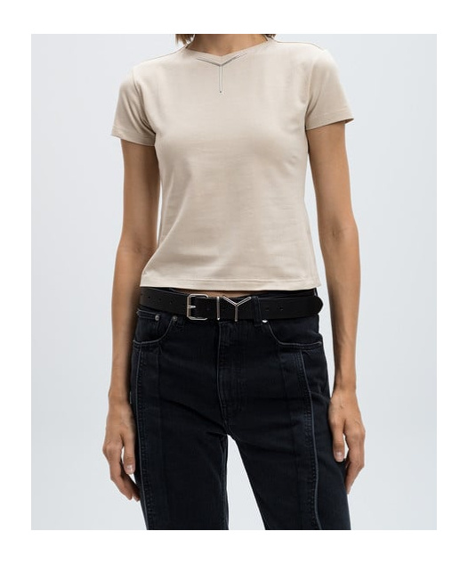 Y/project Short-sleeved T-shirt In White