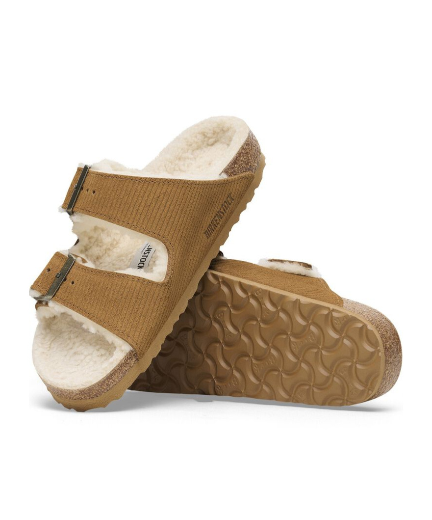 Birkenstock Round Head Slippers In Brown
