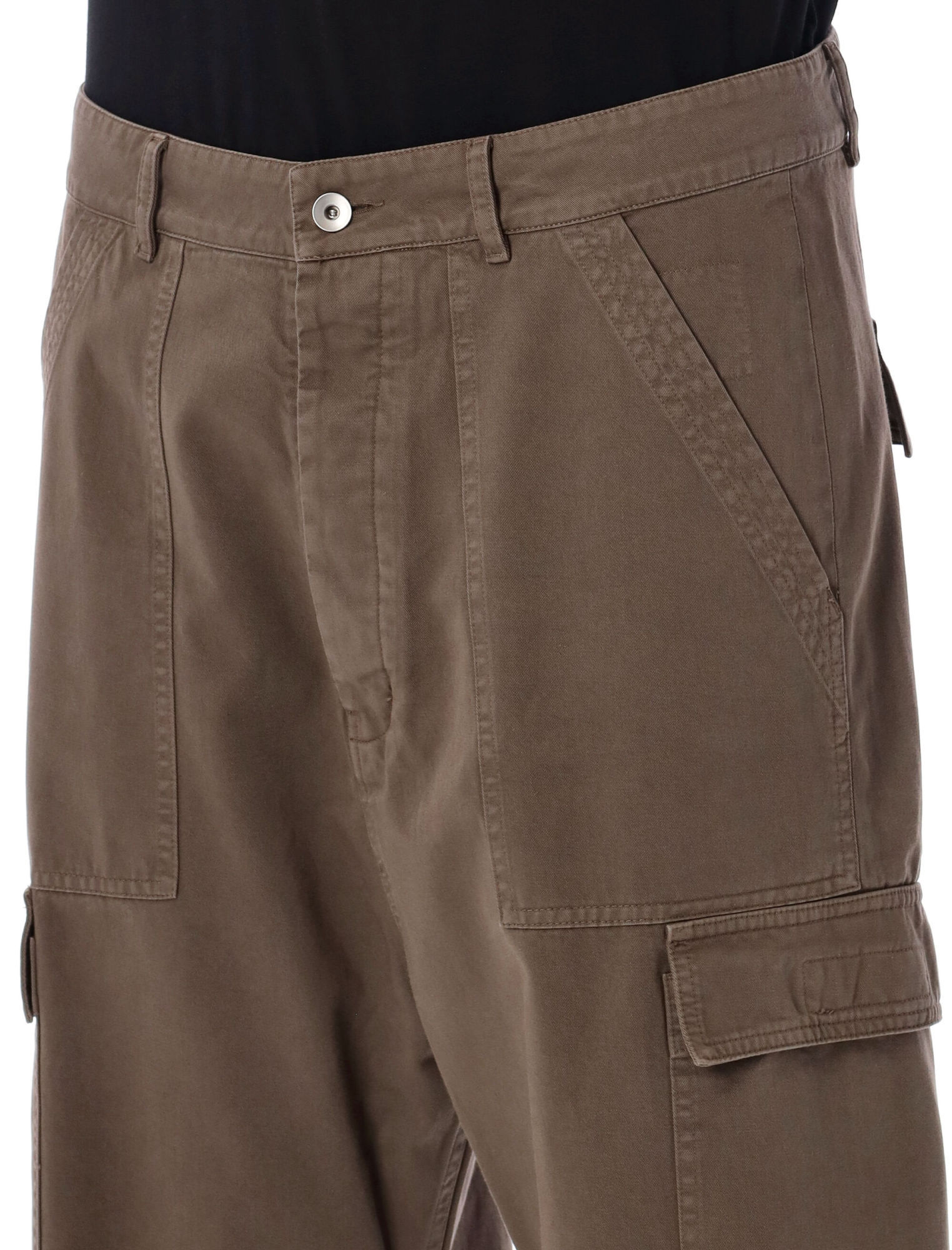 RICK OWENS DRKSHDW ORGANIC COTTON CARGO PANTS