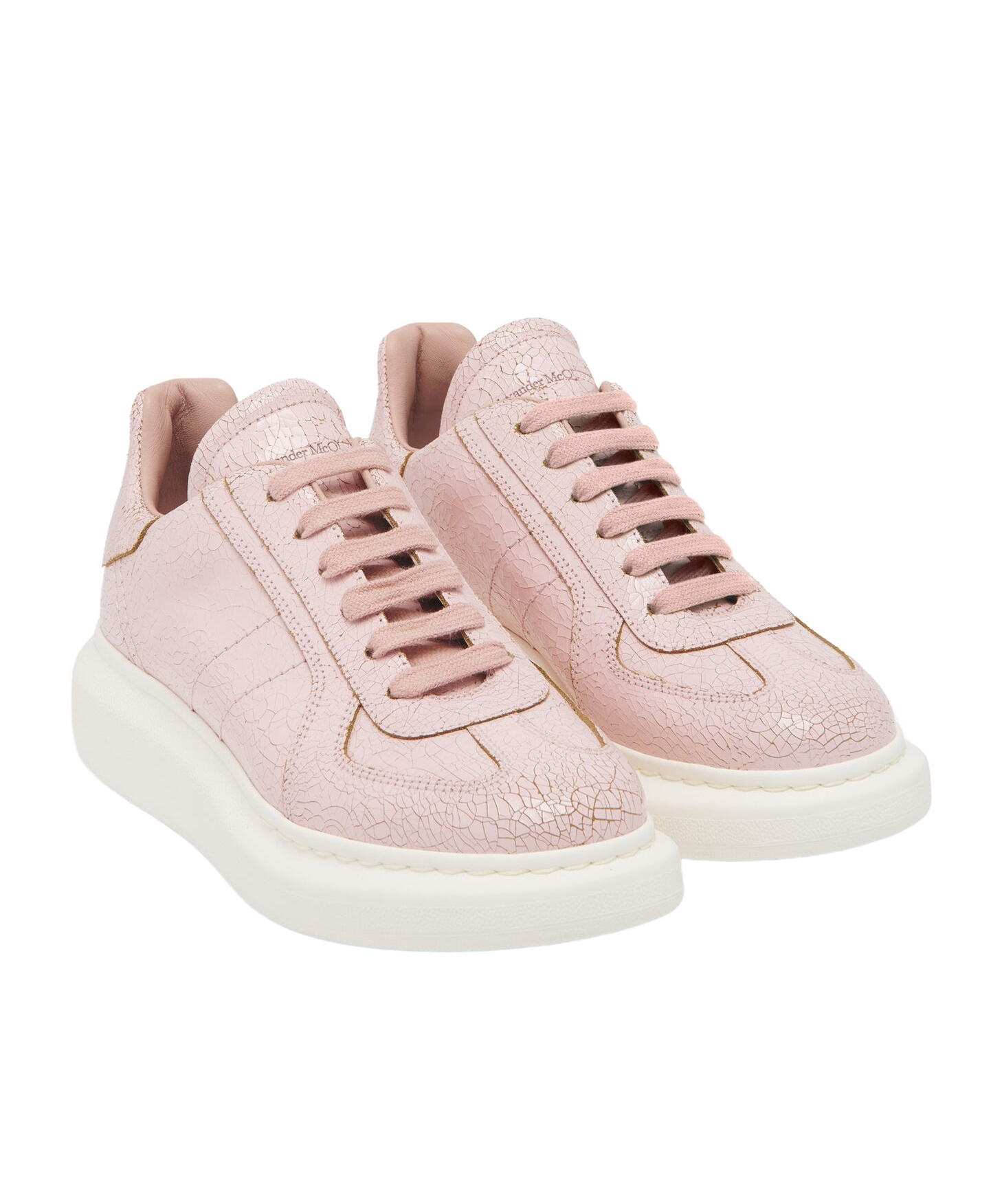 Alexander Mcqueen Laced Sneakers In White