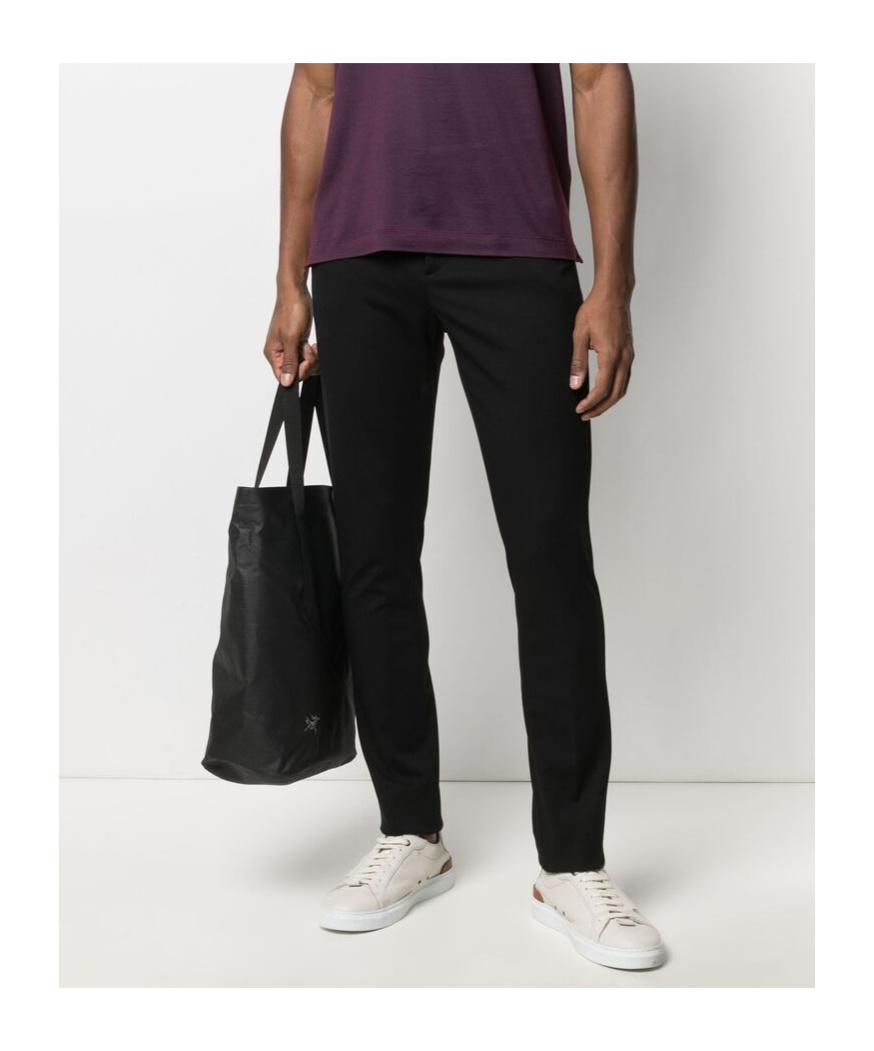 Dondup Belt Loops Slacks In Black